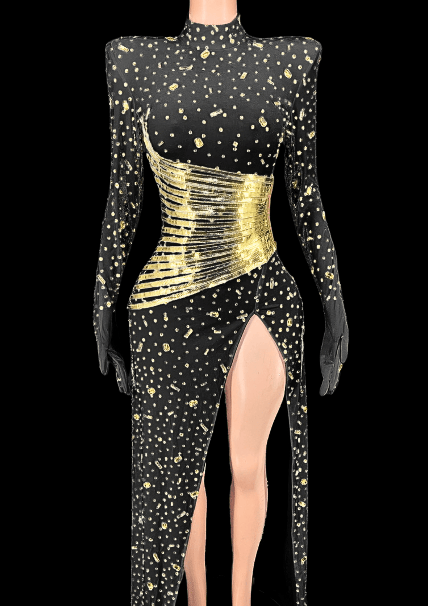 Maxi Dress: Dazzling Night - Gorgeous Festival Outfits - Glamstone