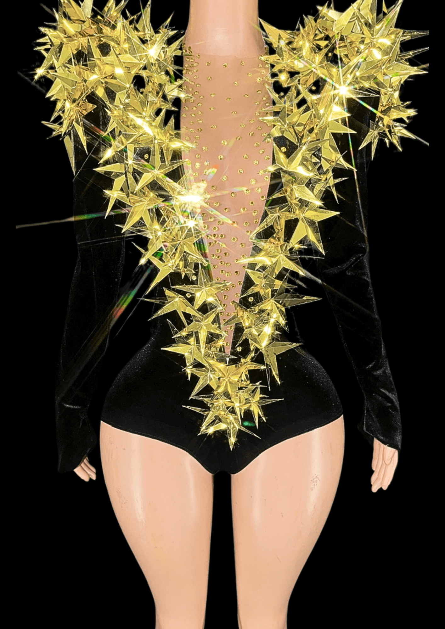 Party Romper: Starry Glam - Gorgeous Festival Outfits - Glamstone