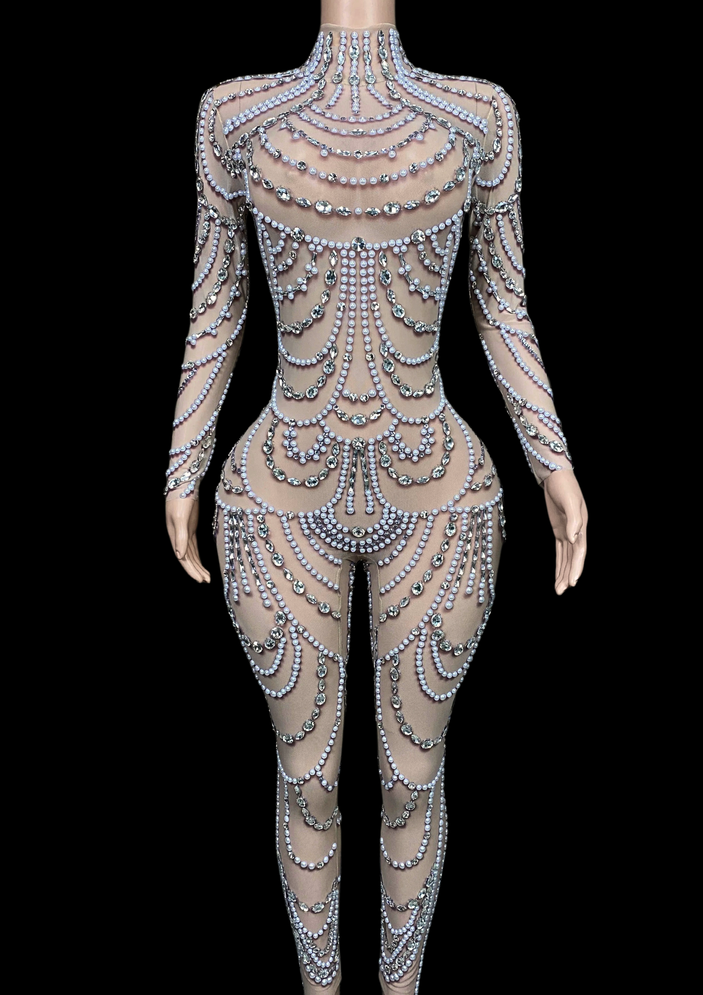 Party Jumpsuit: Fresh Snow - Inspired by Taylor Swift - Gorgeous Festival Outfits - Glamstone