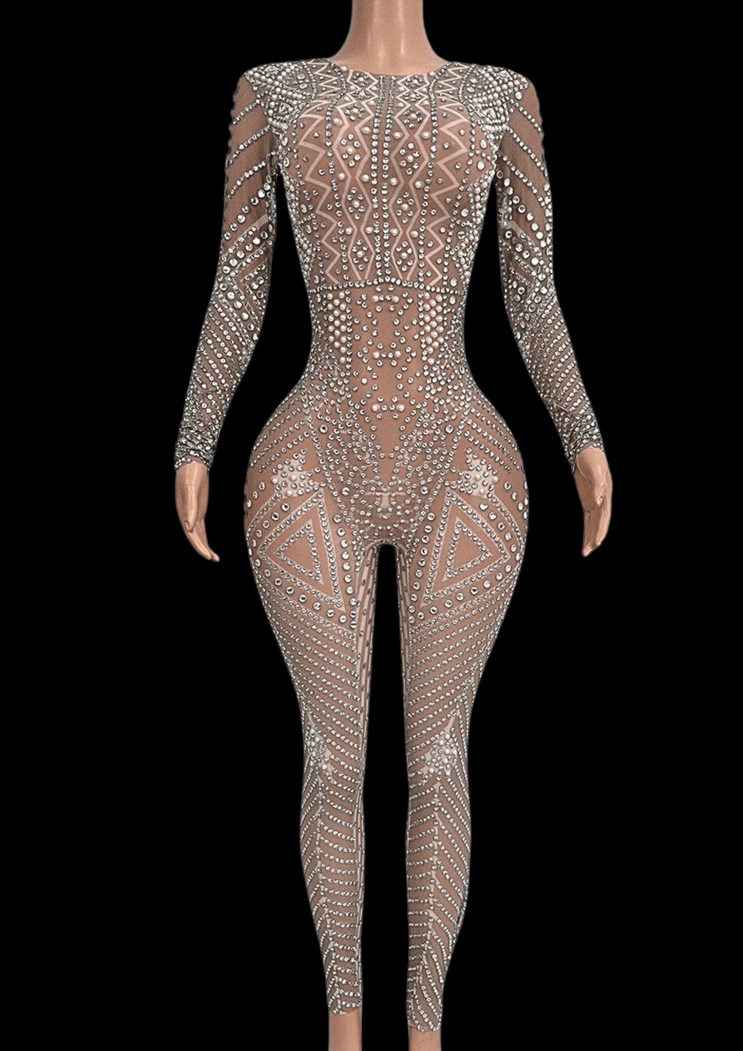 Party Jumpsuit: Sheer Brilliance - Gorgeous Festival Outfits - Glamstone