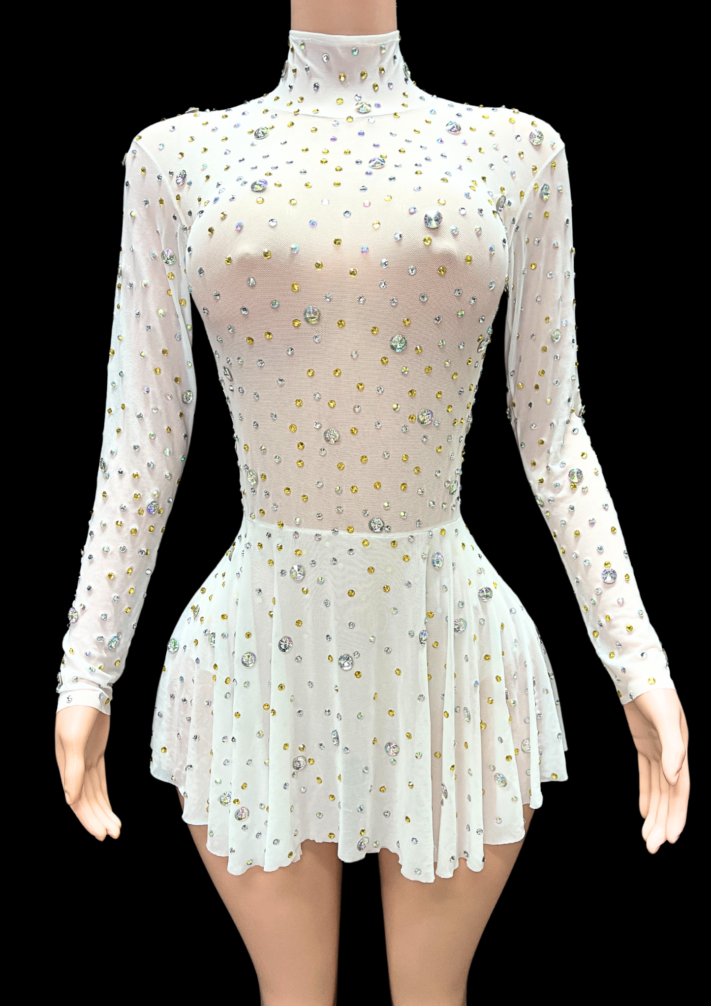 Mini Dress: Winter Kiss - Gorgeous Festival Outfits - Glamstone