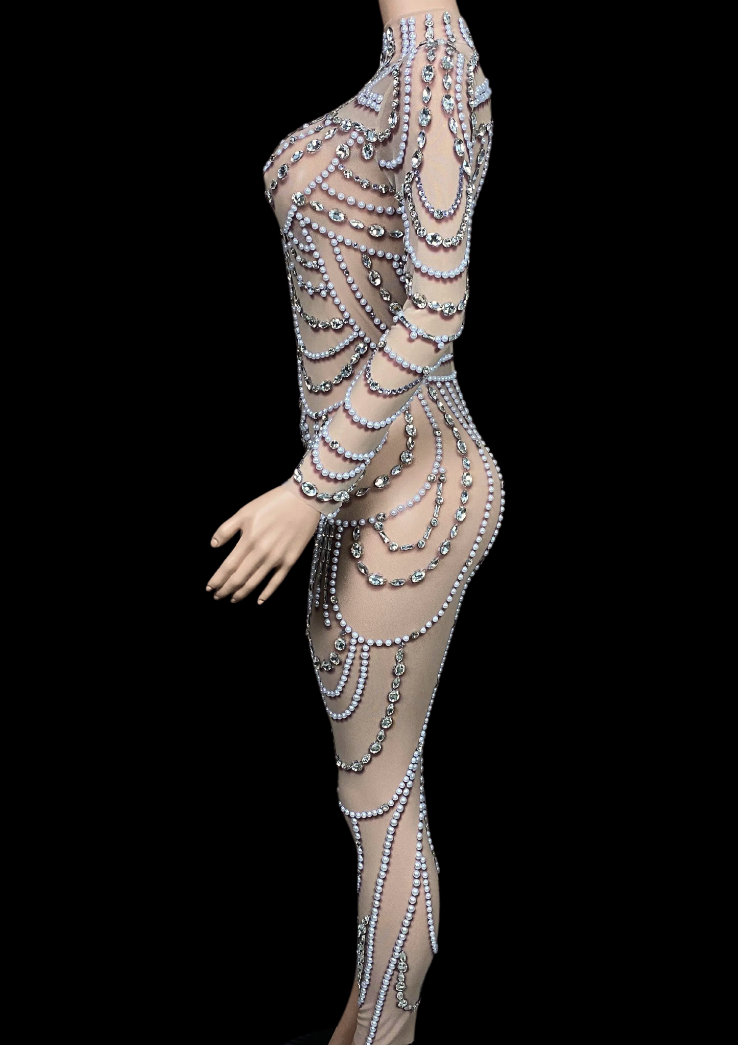 Party Jumpsuit: Fresh Snow - Inspired by Taylor Swift - Gorgeous Festival Outfits - Glamstone
