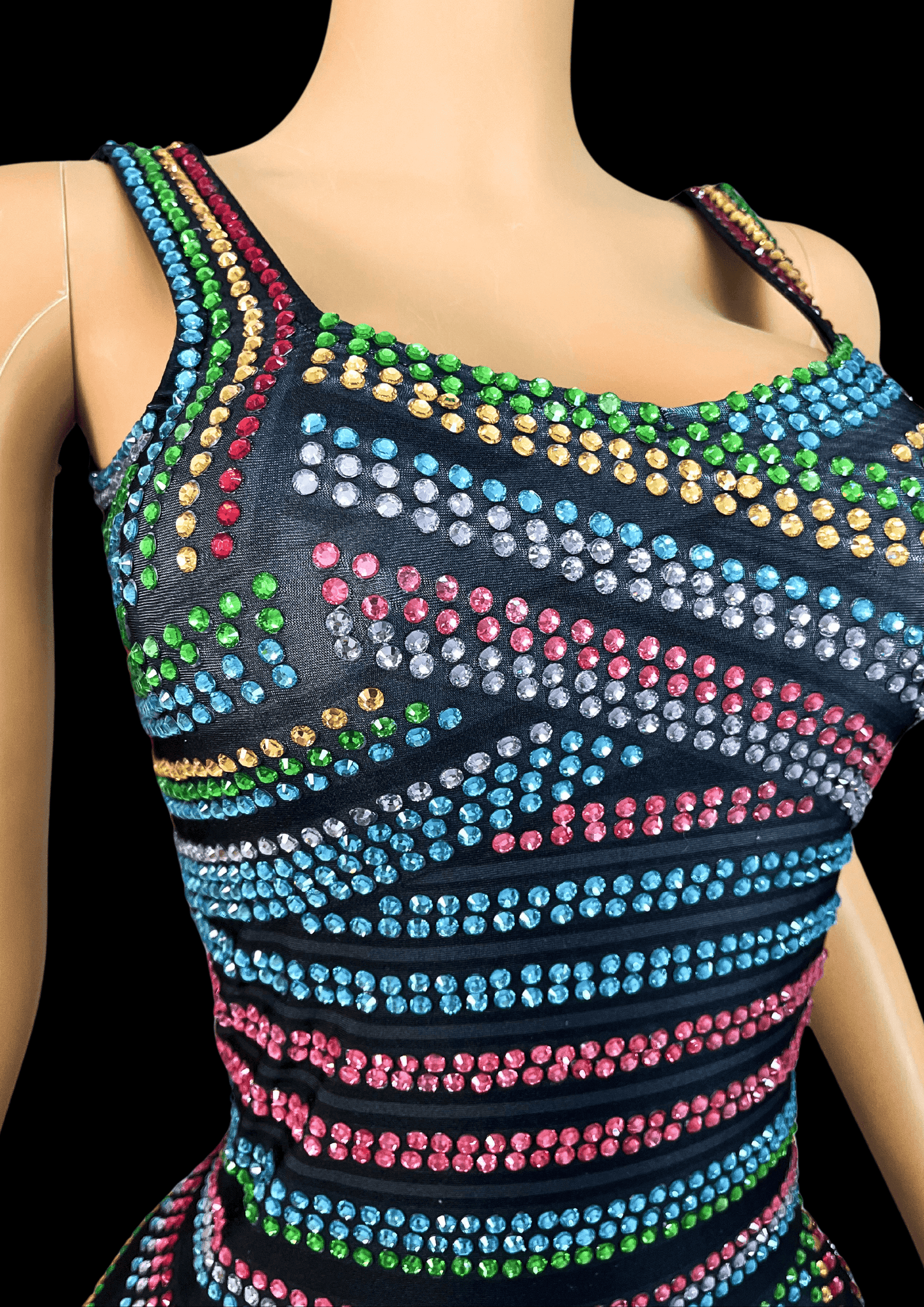 Mini Dress: Neon Lights - Inspired by Sabrina Carpenter - Gorgeous Festival Outfits - Glamstone