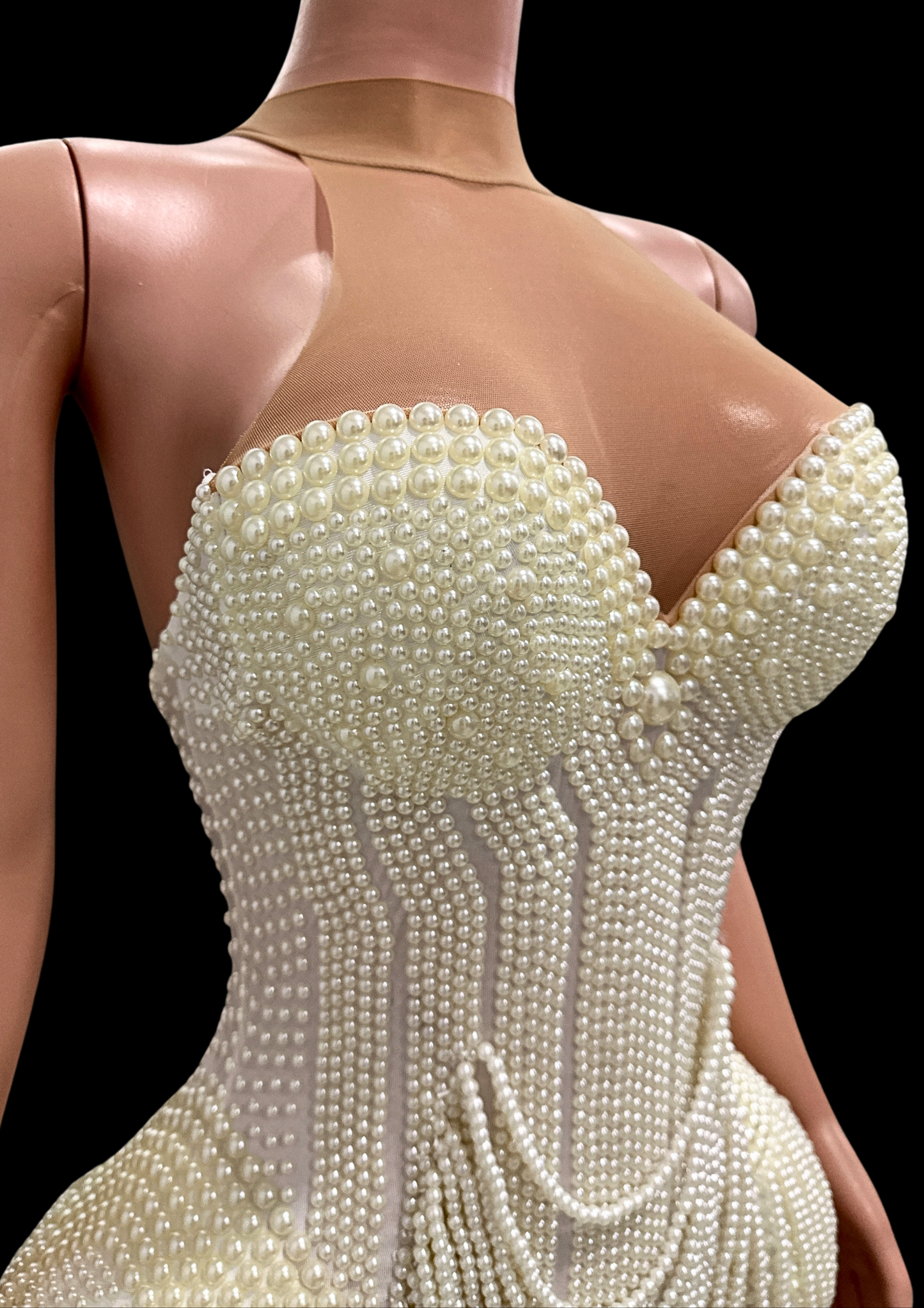 Party Romper: Champagne Pearl - Gorgeous Festival Outfits - Glamstone