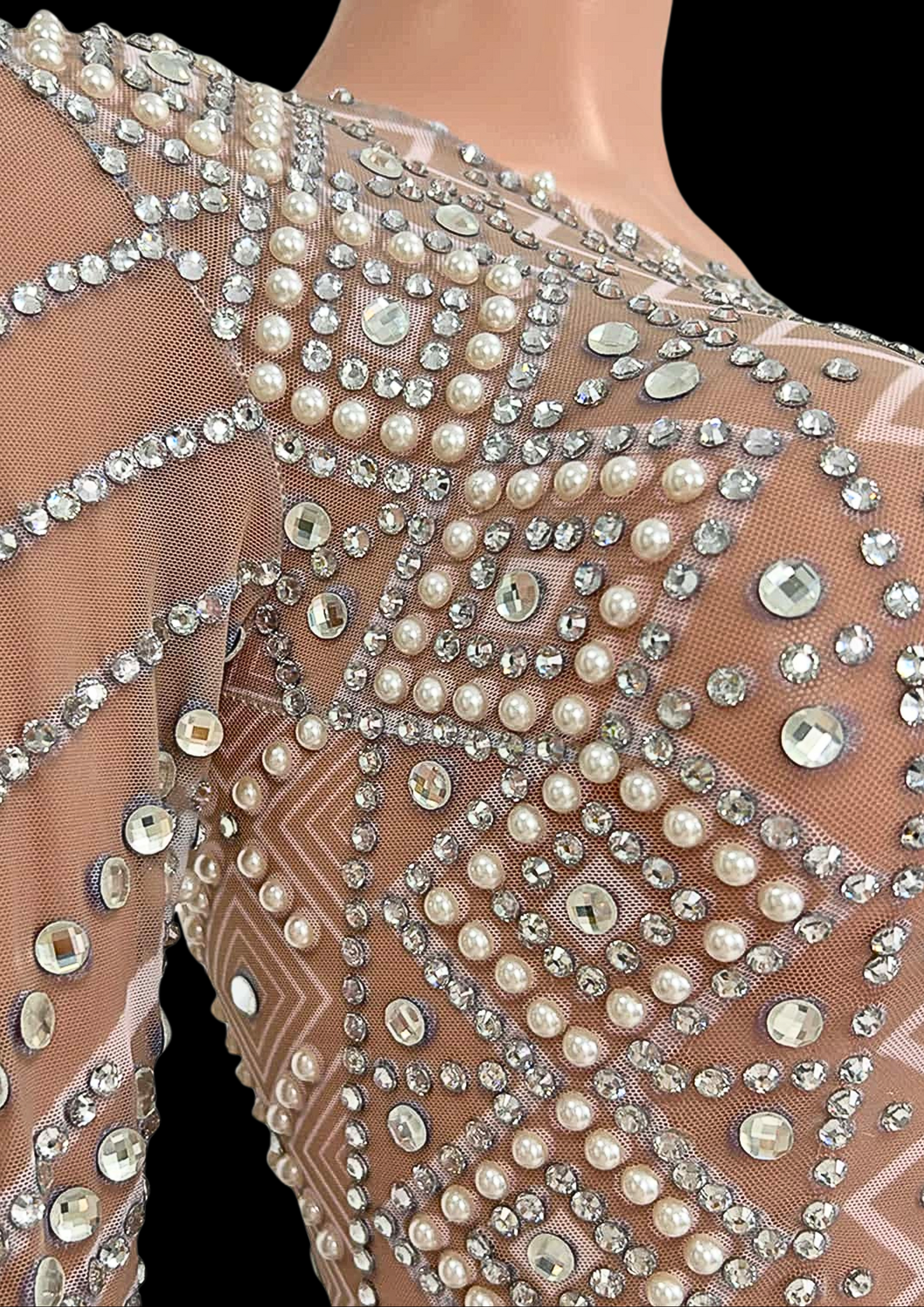 Party Jumpsuit: Sheer Brilliance - Gorgeous Festival Outfits - Glamstone