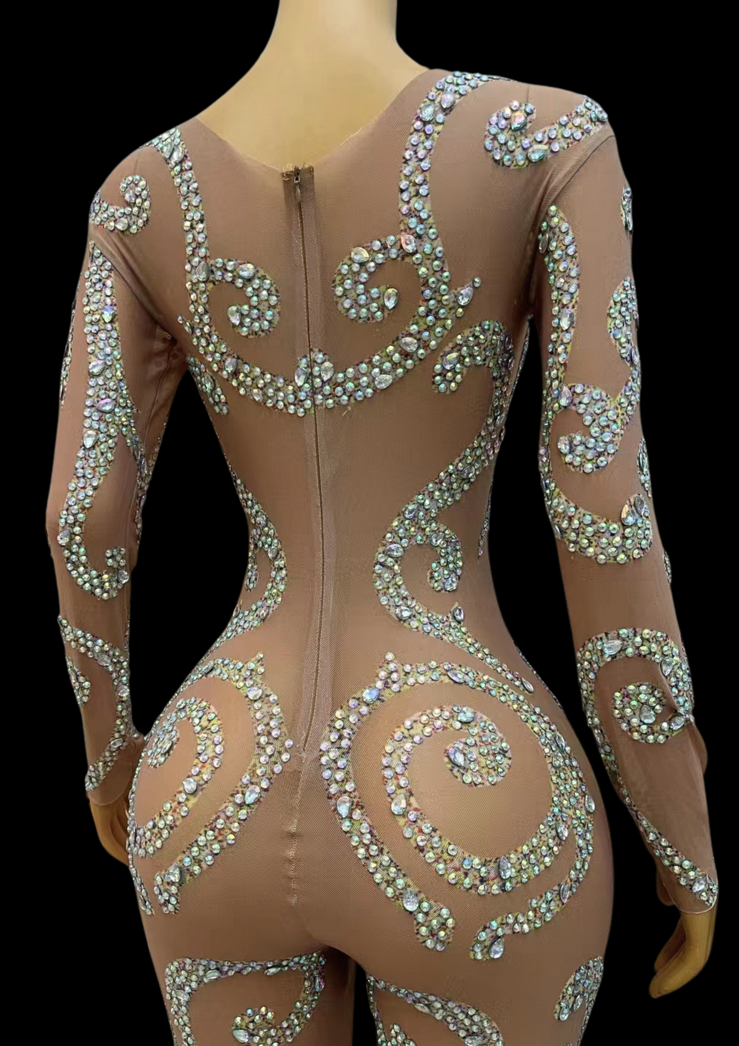 Party Jumpsuit: Glam Pulse - Inspired by Beyoncé - Gorgeous Festival Outfits - Glamstone