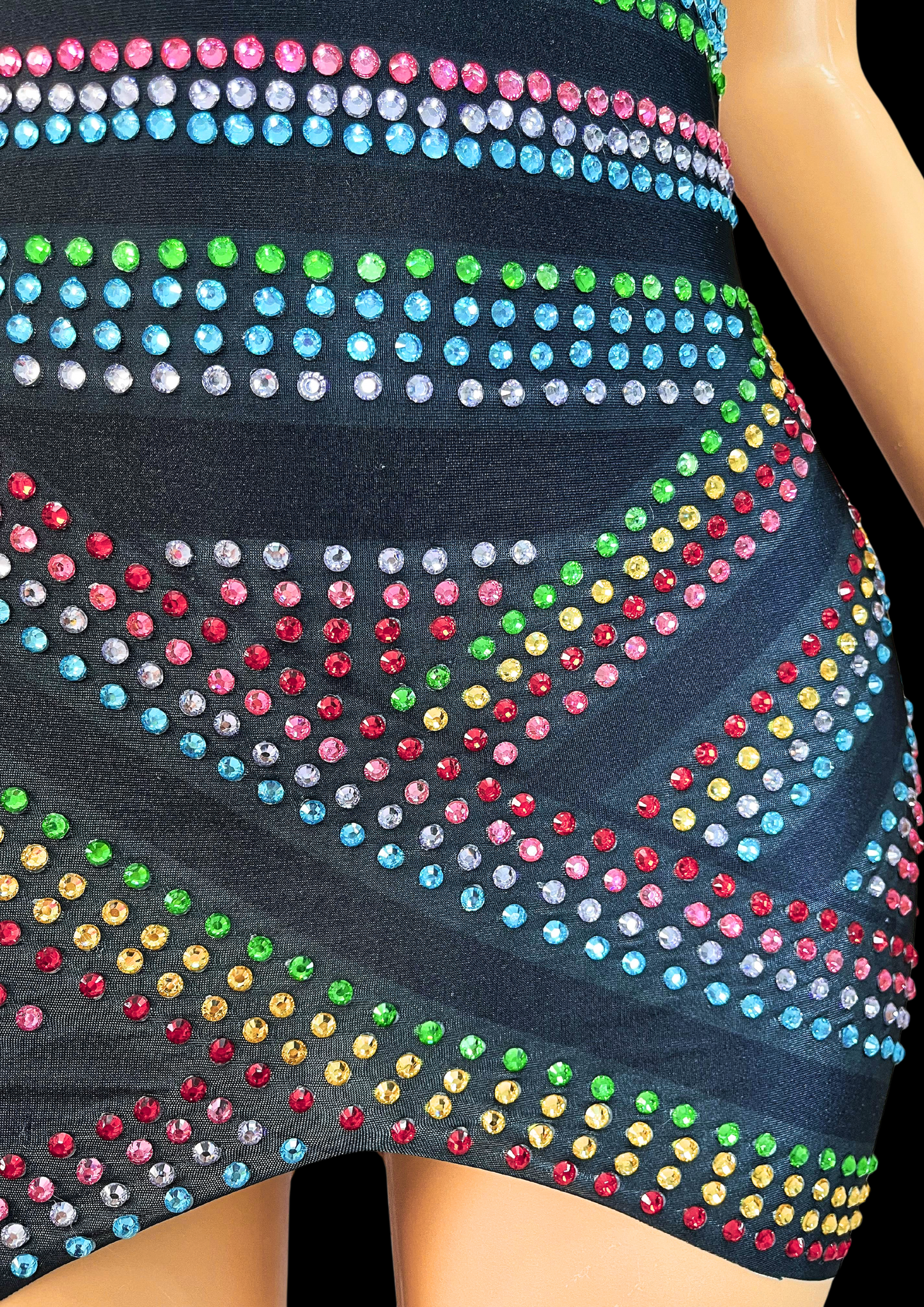 Mini Dress: Neon Lights - Inspired by Sabrina Carpenter - Gorgeous Festival Outfits - Glamstone