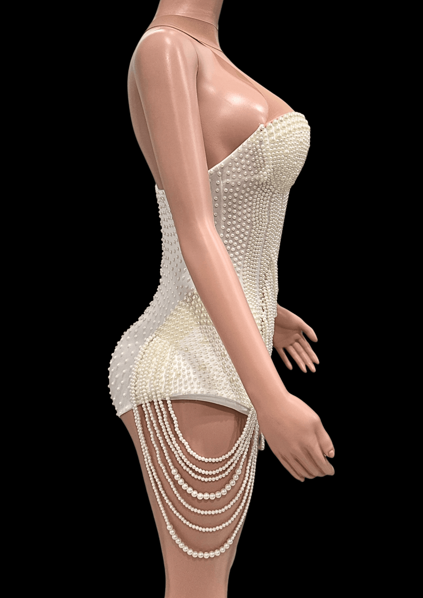 Party Romper: Champagne Pearl - Gorgeous Festival Outfits - Glamstone