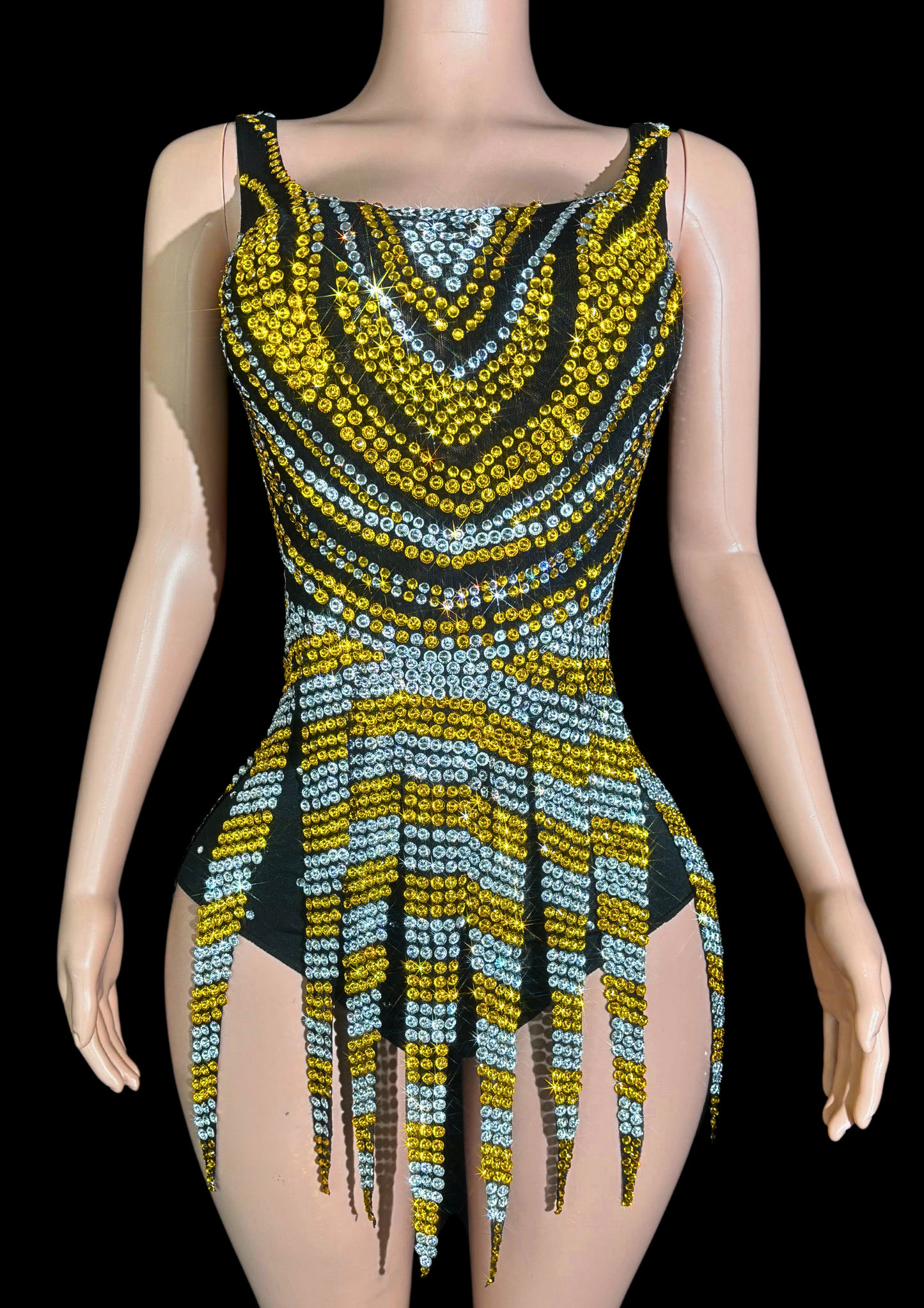 Party Romper: Golden Melody - Inspired by Taylor Swift - Gorgeous Festival Outfits - Glamstone