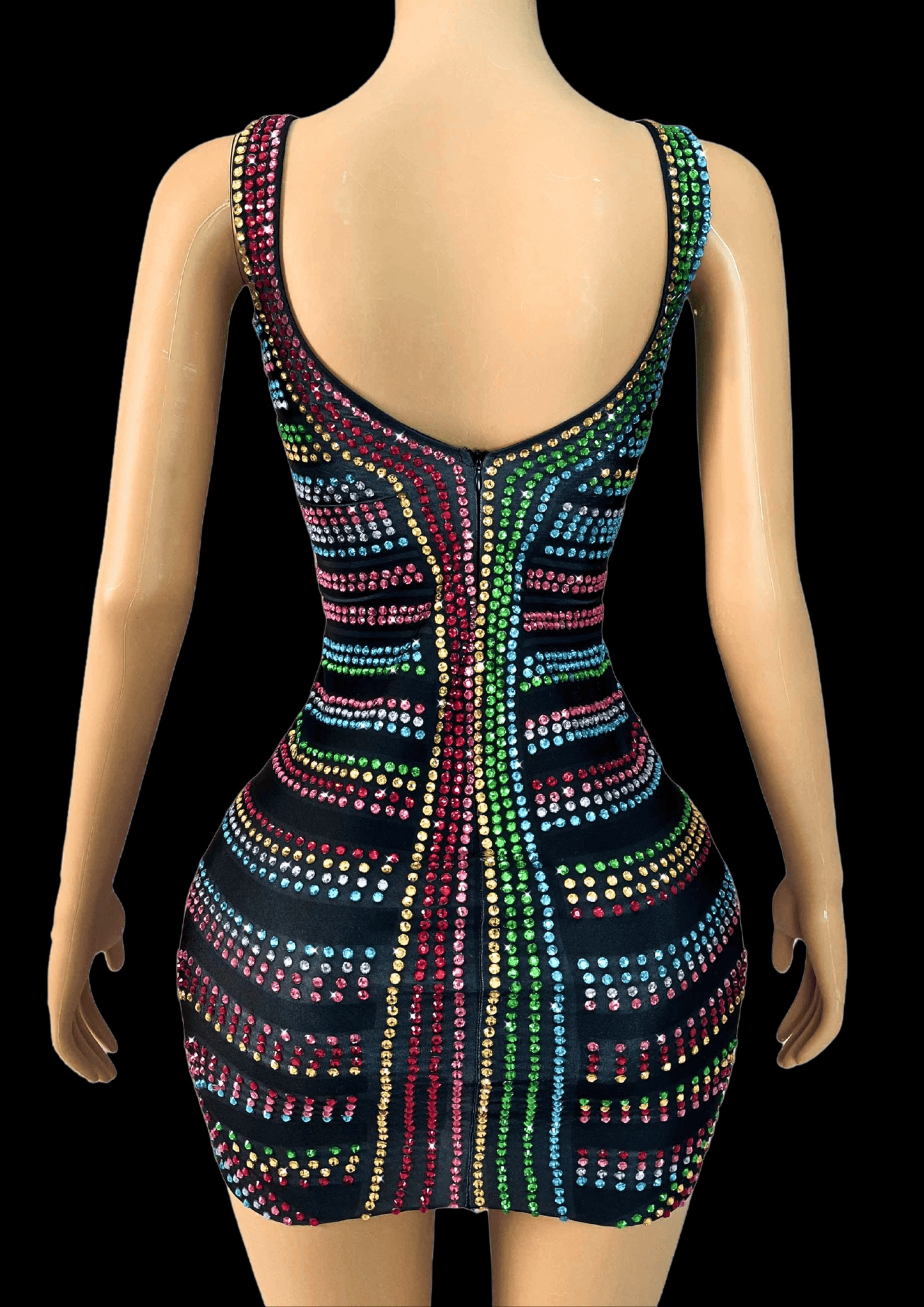 Mini Dress: Neon Lights - Inspired by Sabrina Carpenter - Gorgeous Festival Outfits - Glamstone