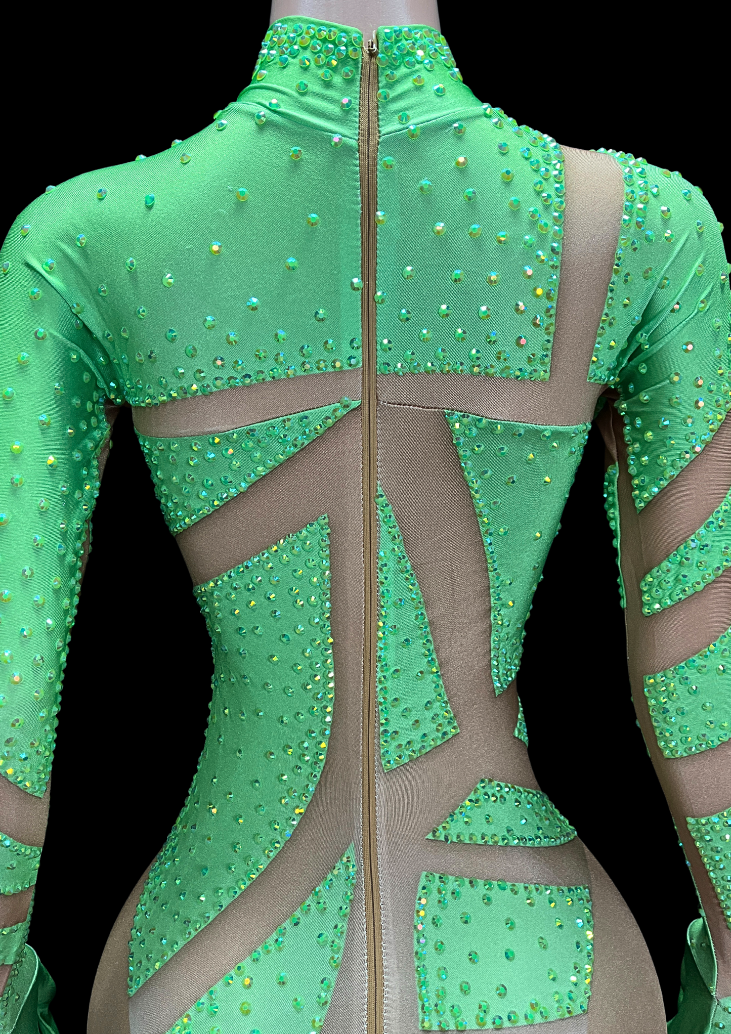 Party Jumpsuit: Neon Pop - Inspired by Jennifer Lopez - Gorgeous Festival Outfits - Glamstone