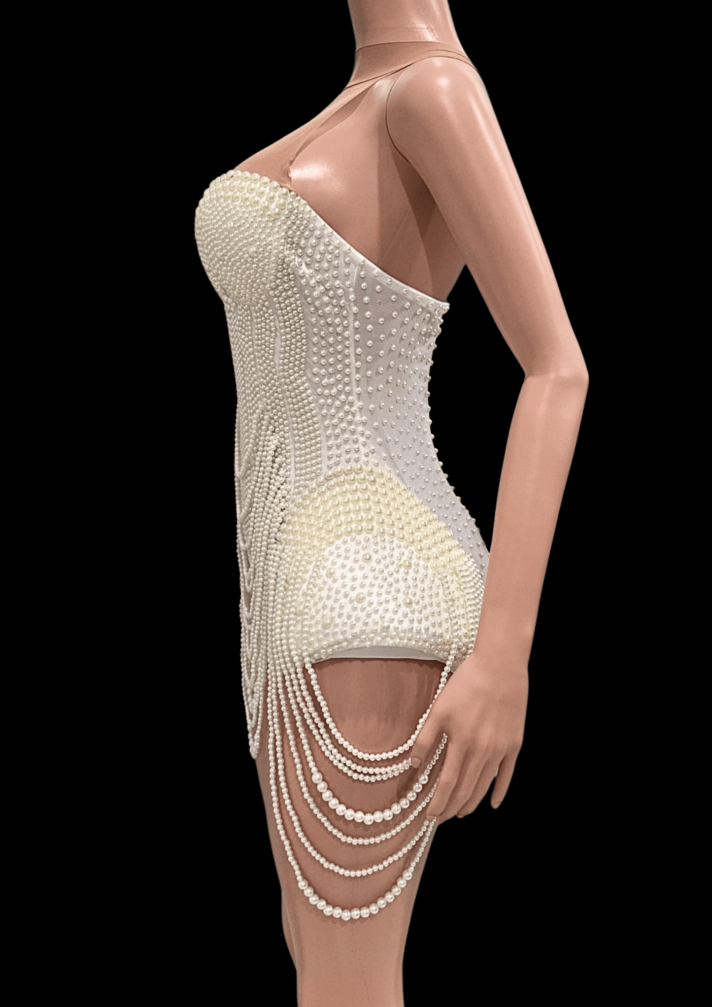 Party Romper: Champagne Pearl - Gorgeous Festival Outfits - Glamstone