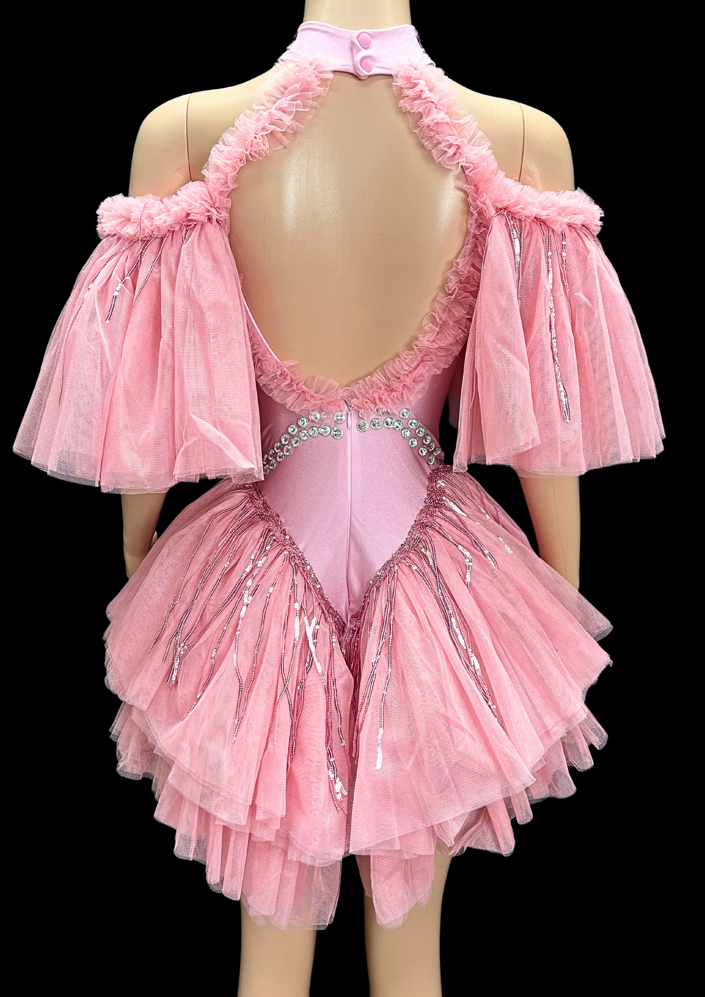 Mini Dress: Rosy Delight - Gorgeous Festival Outfits - Glamstone