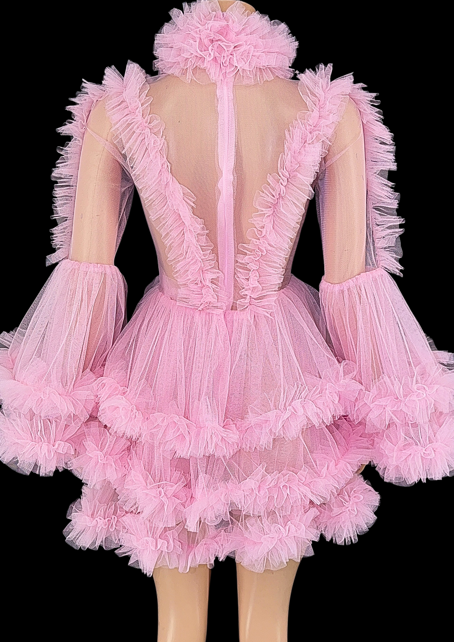 Mini Dress: Gentle Blush - Gorgeous Festival Outfits - Glamstone