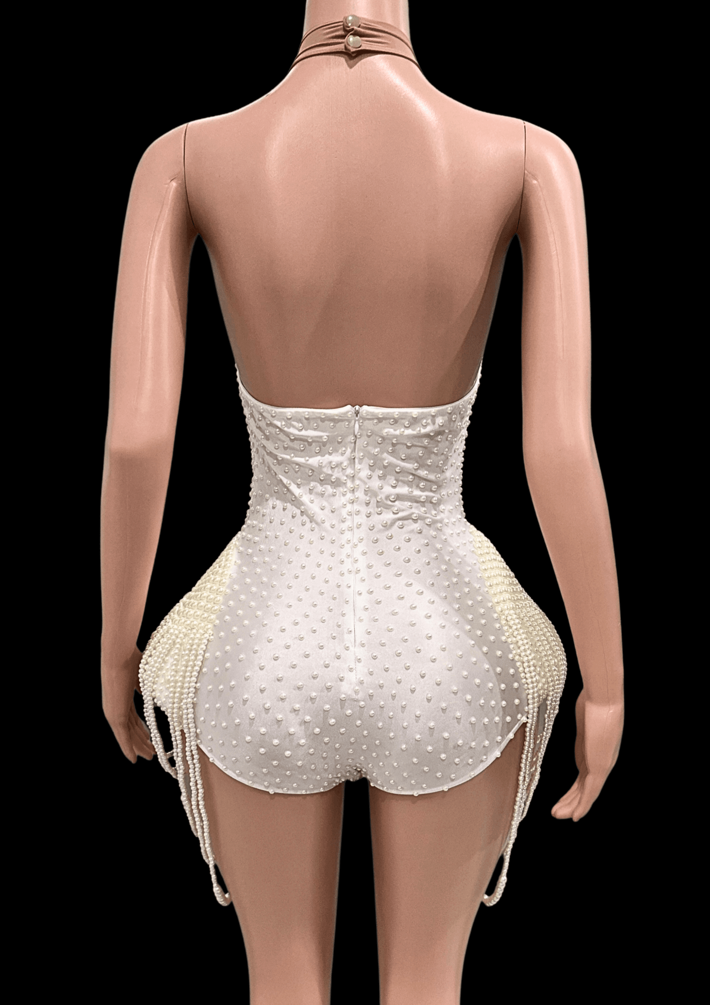 Party Romper: Champagne Pearl - Gorgeous Festival Outfits - Glamstone