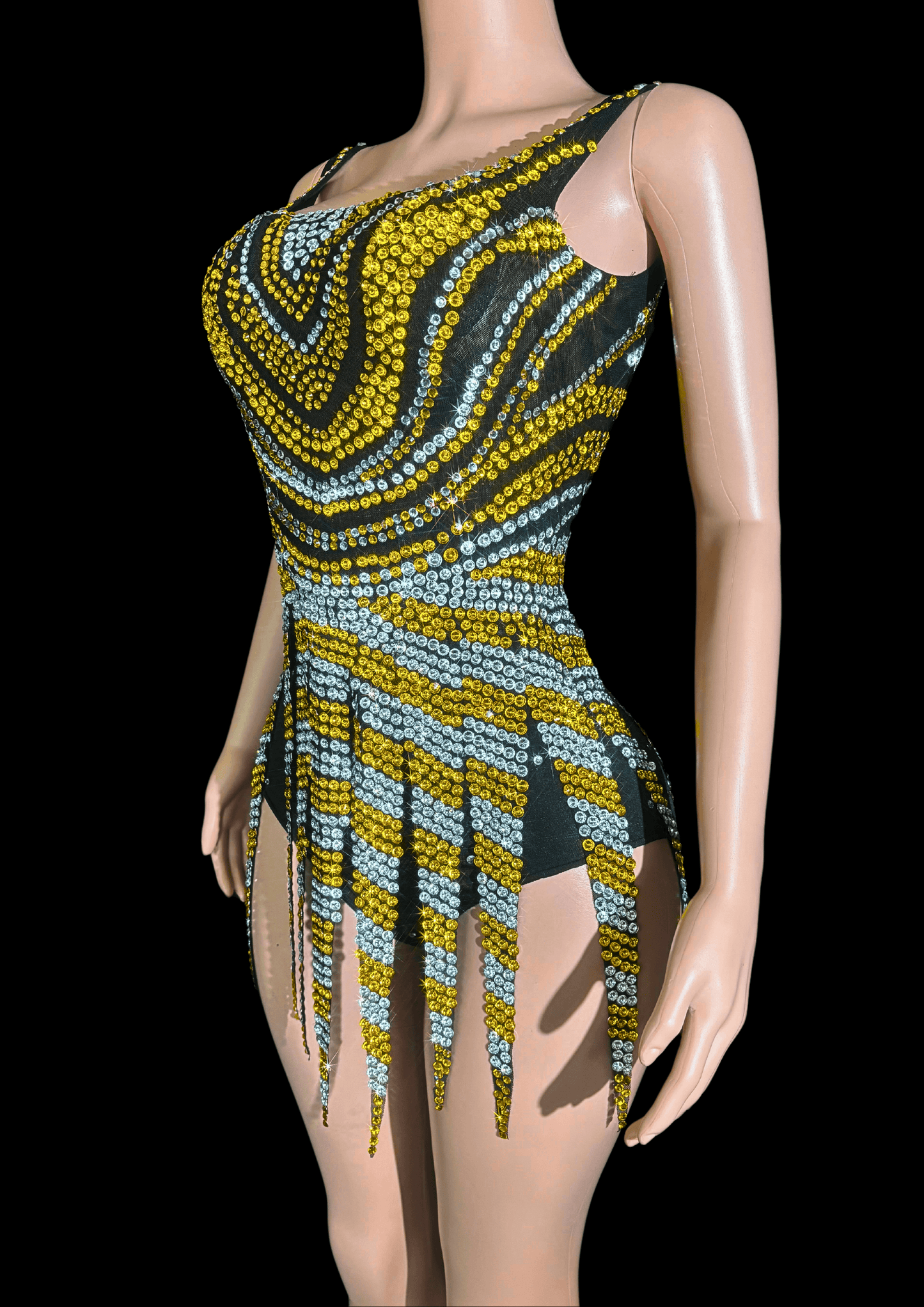 Party Romper: Golden Melody - Inspired by Taylor Swift - Gorgeous Festival Outfits - Glamstone