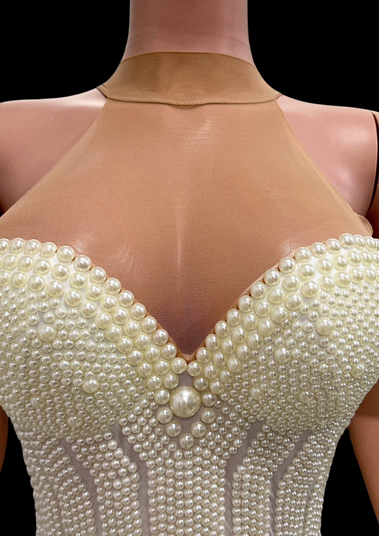 Party Romper: Champagne Pearl - Gorgeous Festival Outfits - Glamstone