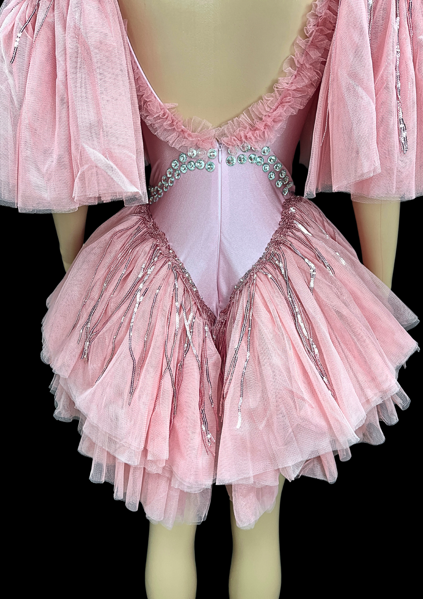 Mini Dress: Rosy Delight - Gorgeous Festival Outfits - Glamstone