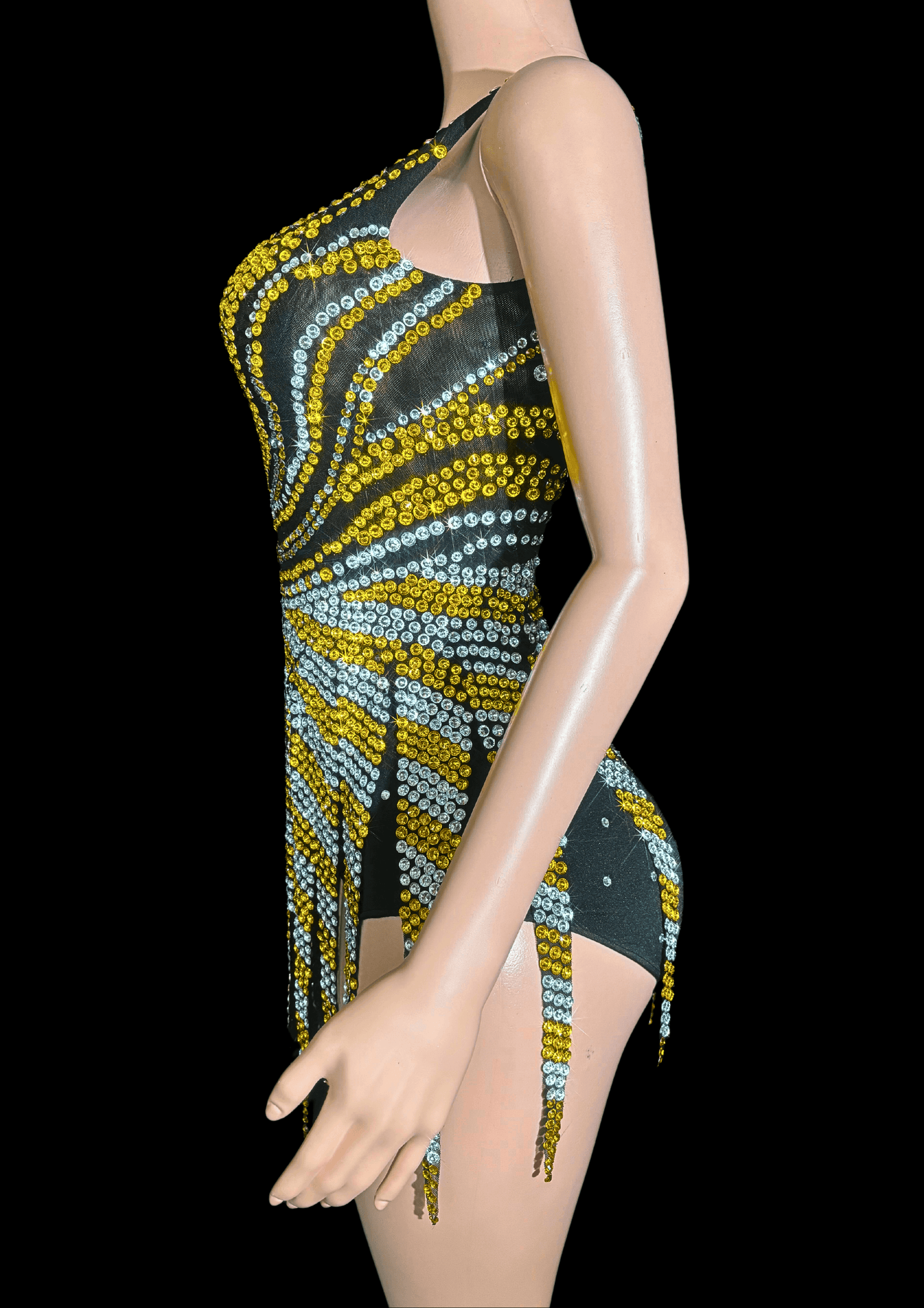 Party Romper: Golden Melody - Inspired by Taylor Swift - Gorgeous Festival Outfits - Glamstone