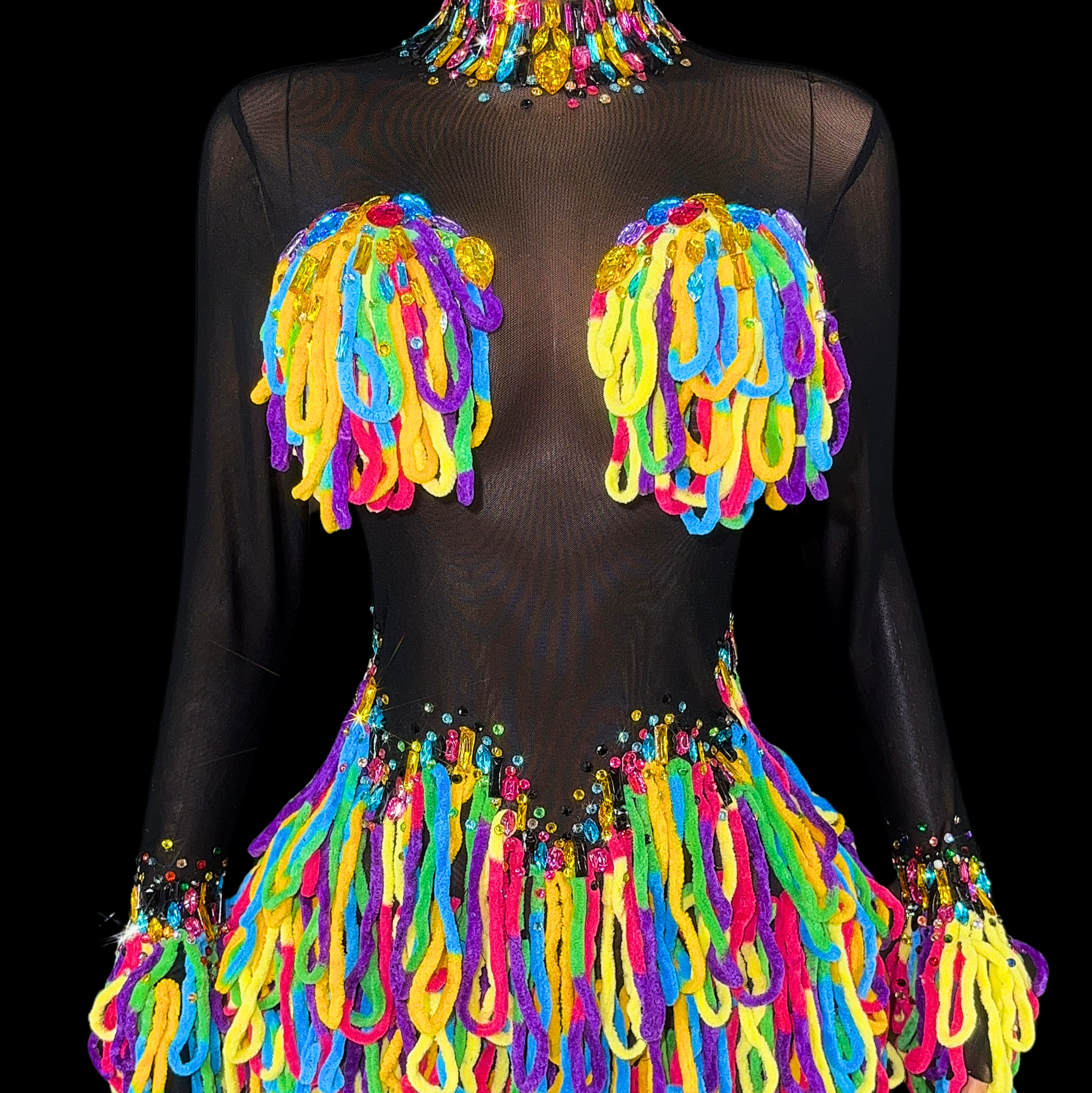 Party Romper: Rainbow Rush - Gorgeous Festival Outfits - Glamstone