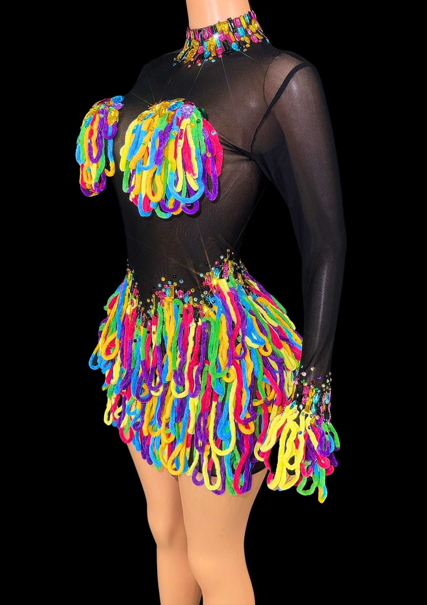 Party Romper: Rainbow Rush - Gorgeous Festival Outfits - Glamstone