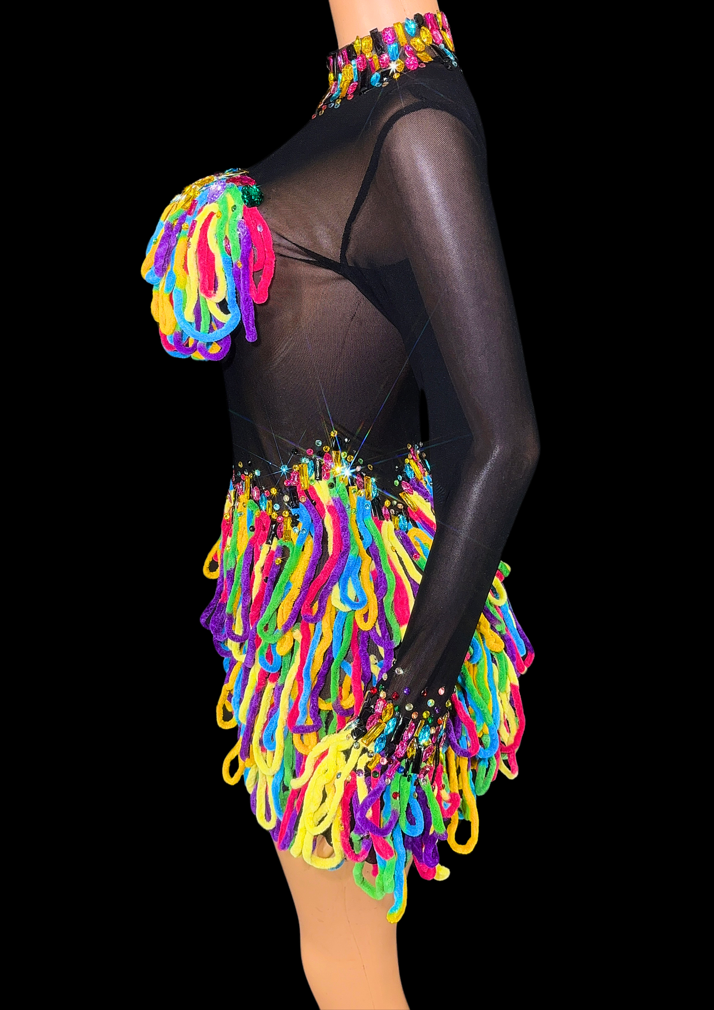 Party Romper: Rainbow Rush - Gorgeous Festival Outfits - Glamstone