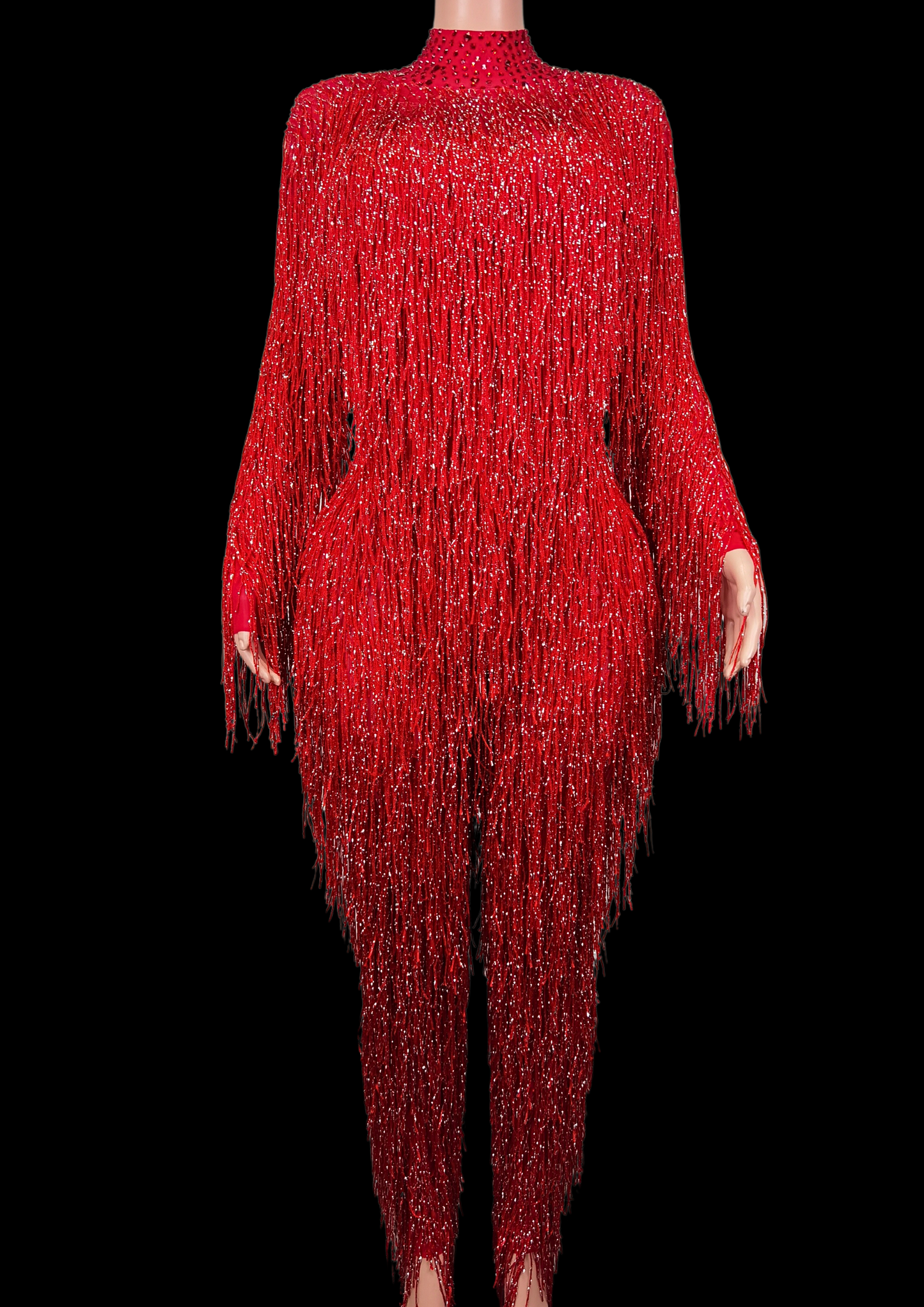Party Jumpsuit: Fire & Fringe - Gorgeous Festival Outfits - Glamstone