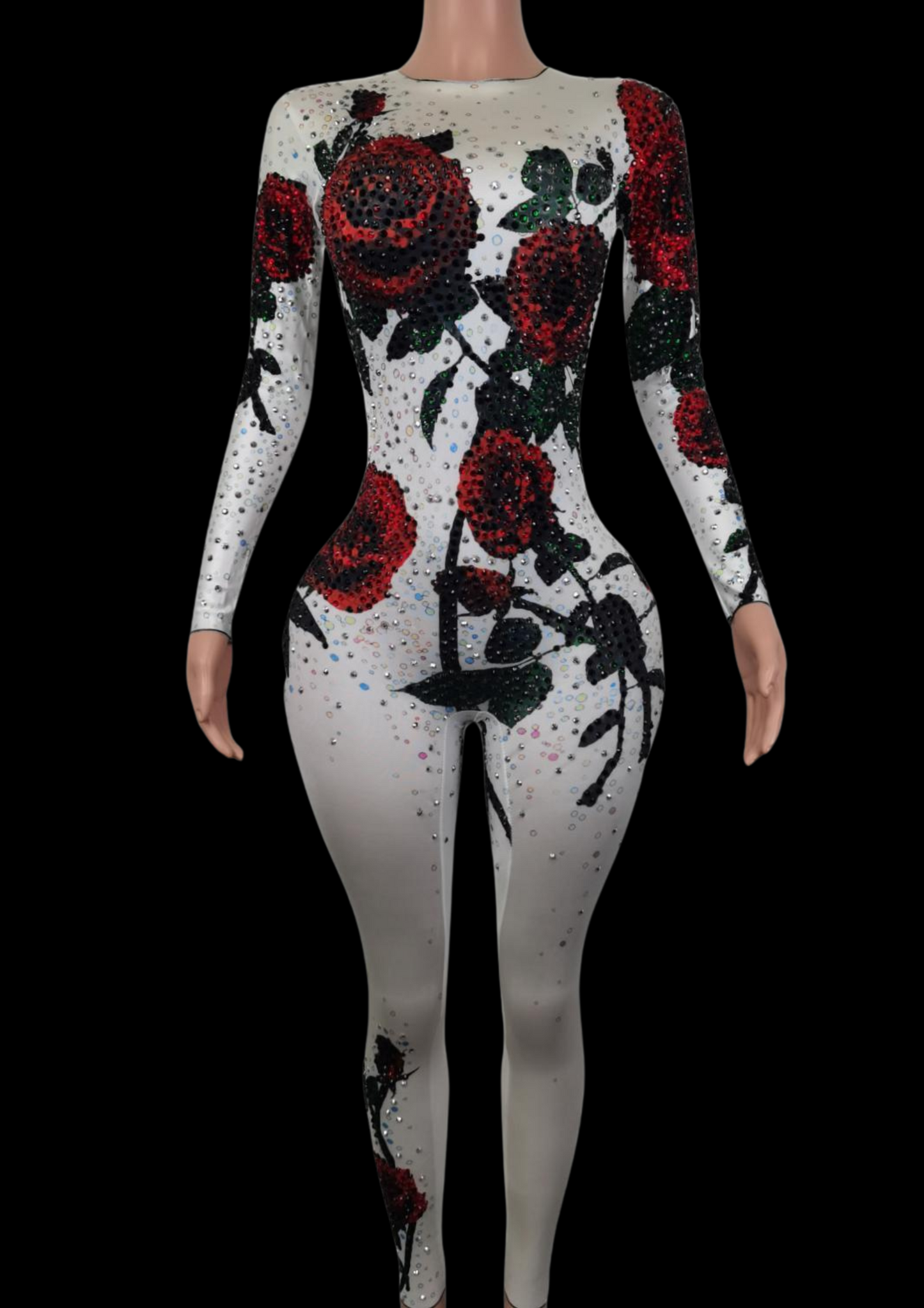 Party Jumpsuit: Frosted Rose - Gorgeous Festival Outfits - Glamstone