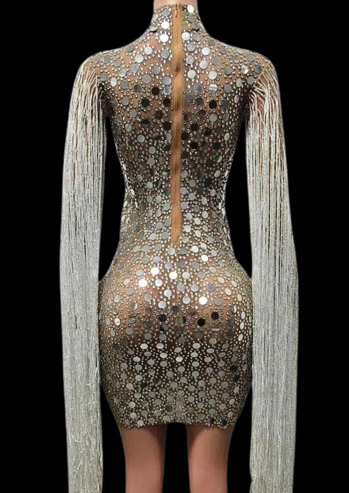 Mini Dress: Crystal Falls - Gorgeous Festival Outfits - Glamstone