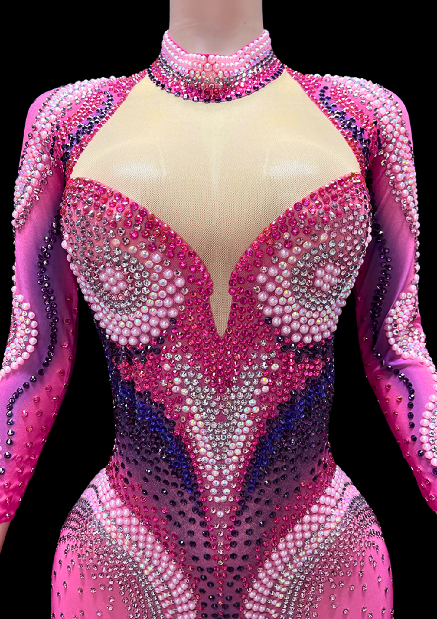 Party Romper: Pink Euphoria - Gorgeous Festival Outfits - Glamstone