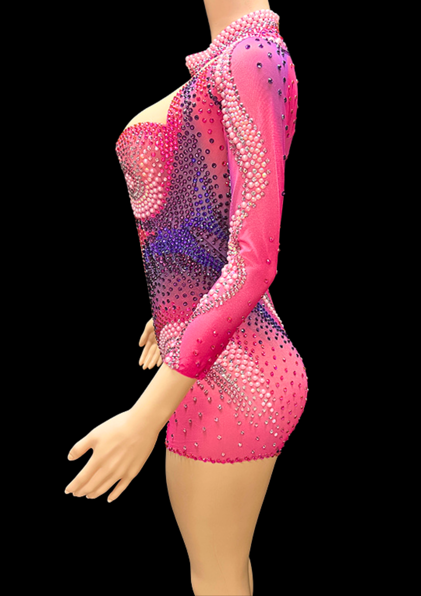 Party Romper: Pink Euphoria - Gorgeous Festival Outfits - Glamstone