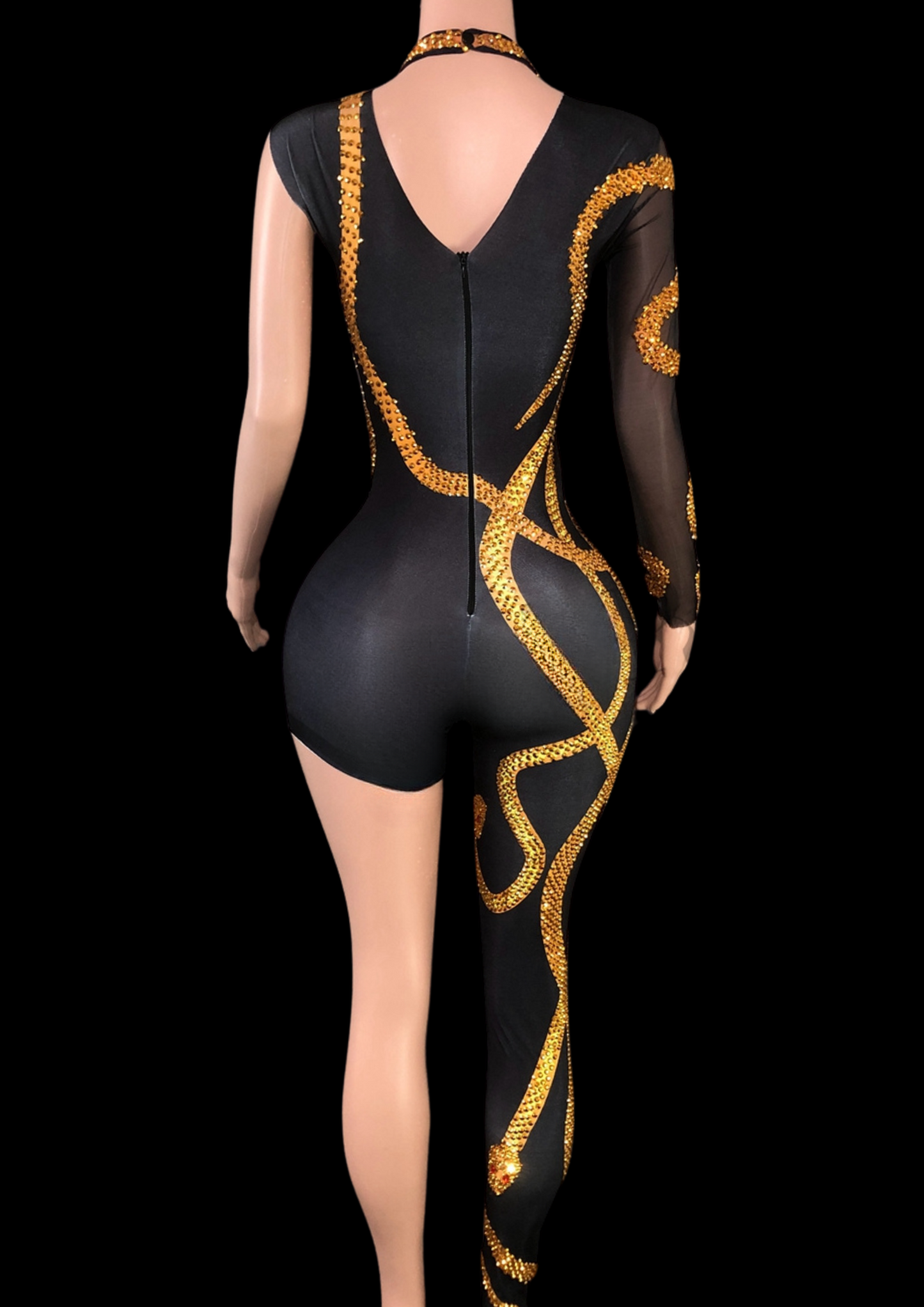 Party Jumpsuit: Mystic Flame - Inspired by Taylor Swift - Gorgeous Festival Outfits - Glamstone