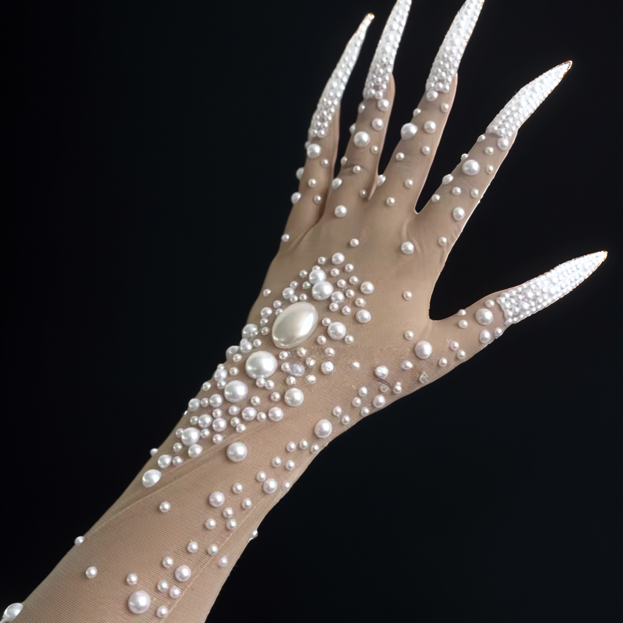 Party Gloves: Luxe Flare - Gorgeous Festival Outfits - Glamstone