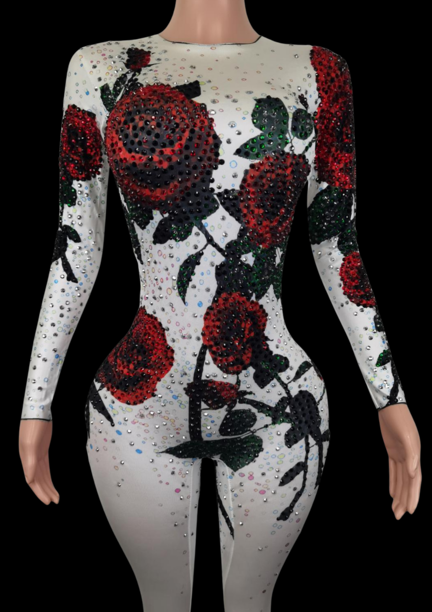 Party Jumpsuit: Frosted Rose - Gorgeous Festival Outfits - Glamstone