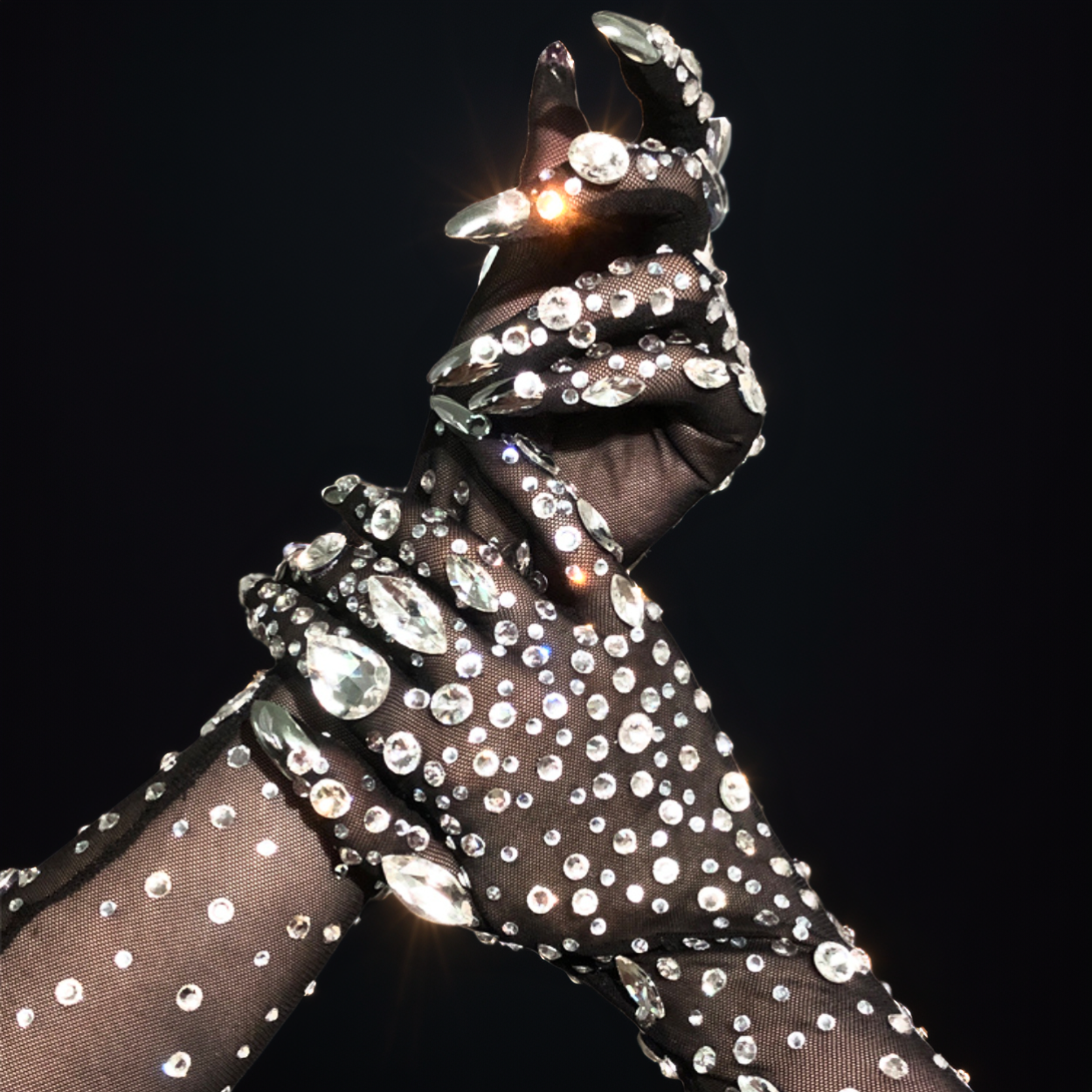 Party Gloves: Radiant Gleam - Gorgeous Festival Outfits - Glamstone