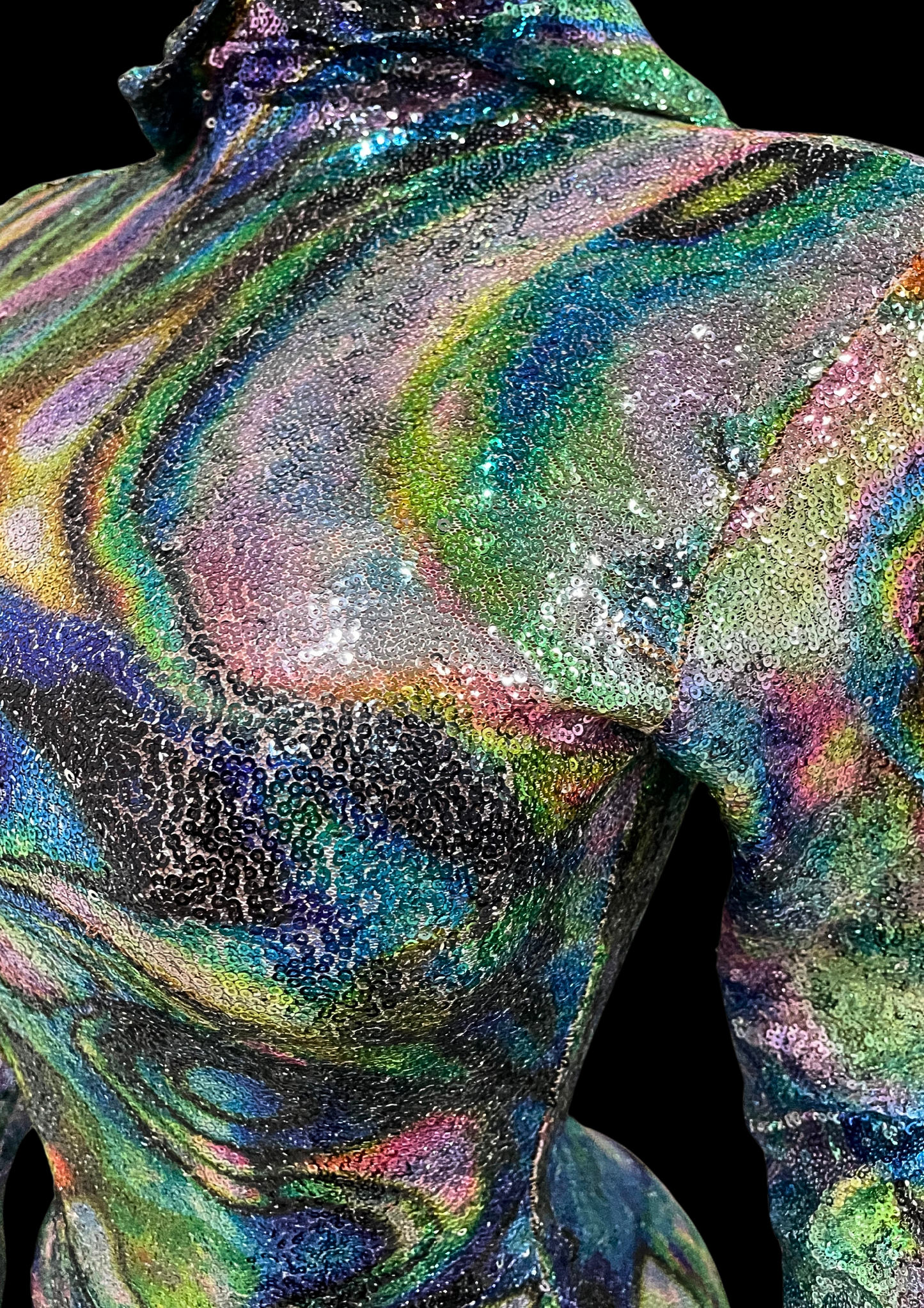 Maxi Dress: Holographic Fusion - Gorgeous Festival Outfits - Glamstone