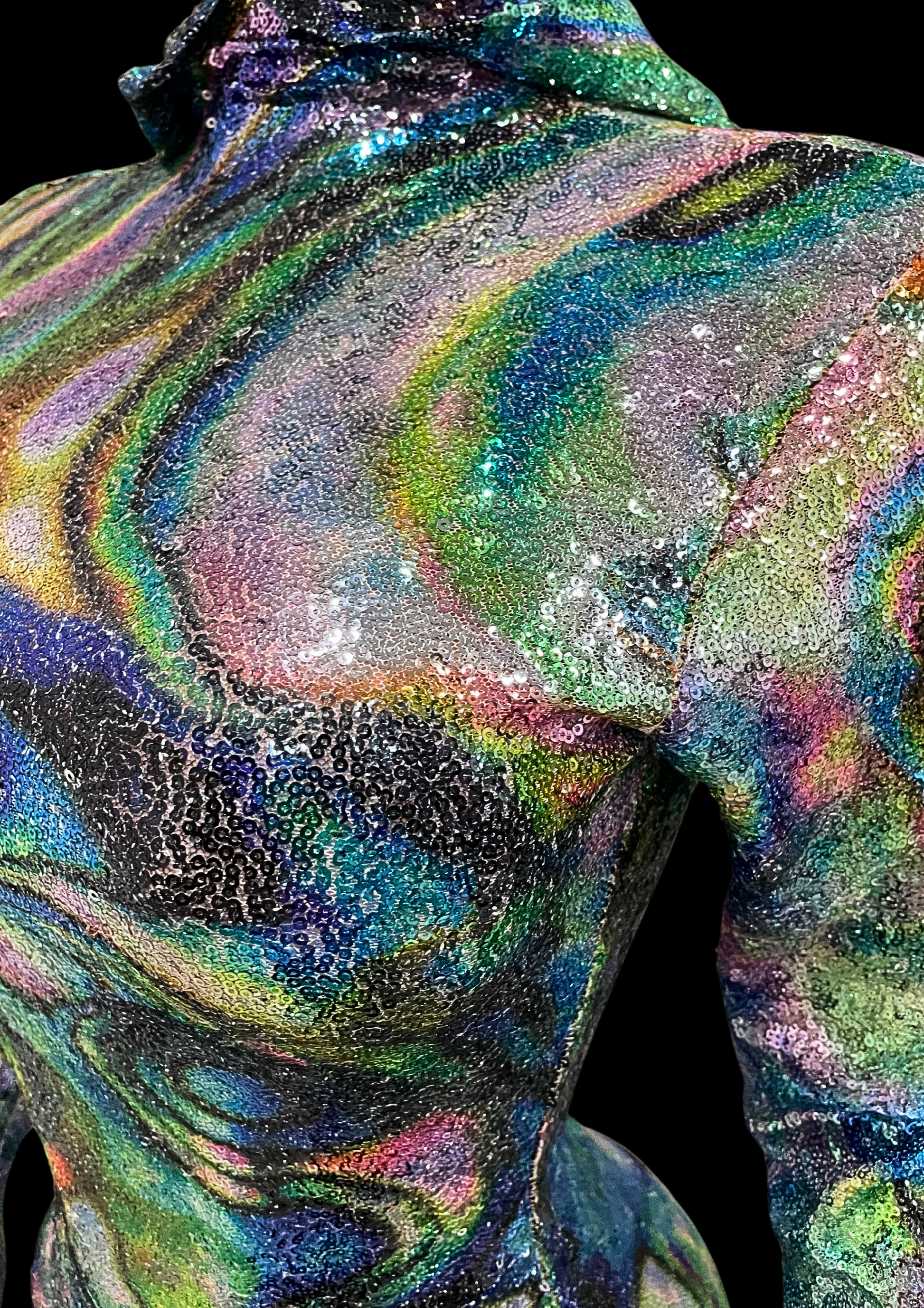 Maxi Dress: Holographic Fusion - Gorgeous Festival Outfits - Glamstone