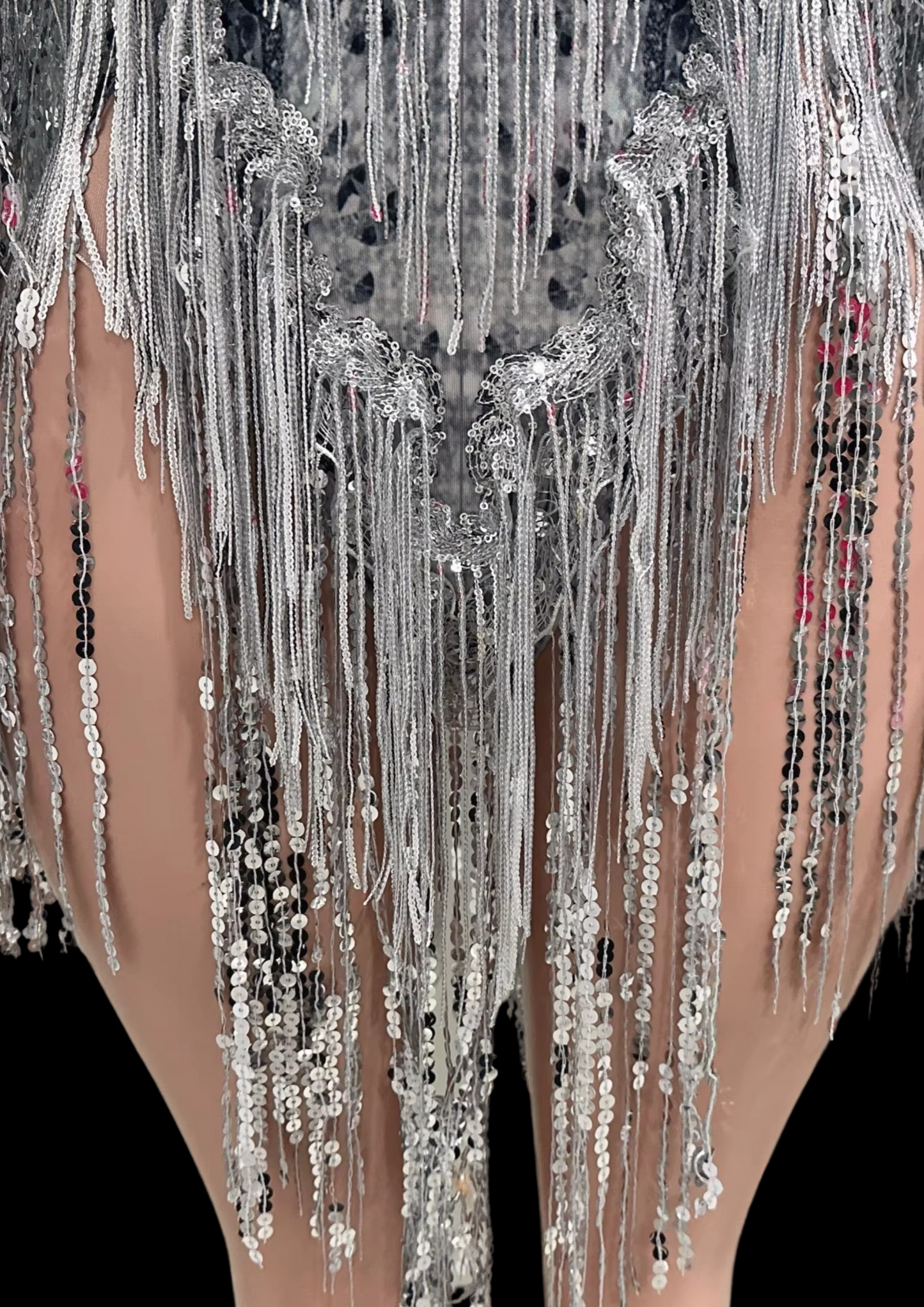 Party Romper: Silver Sway - Gorgeous Festival Outfits - Glamstone