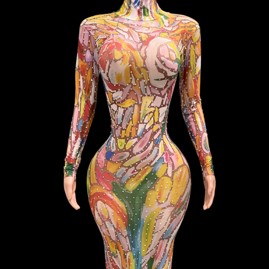 Maxi Dress: Dreamy Palette - Gorgeous Festival Outfits - Glamstone