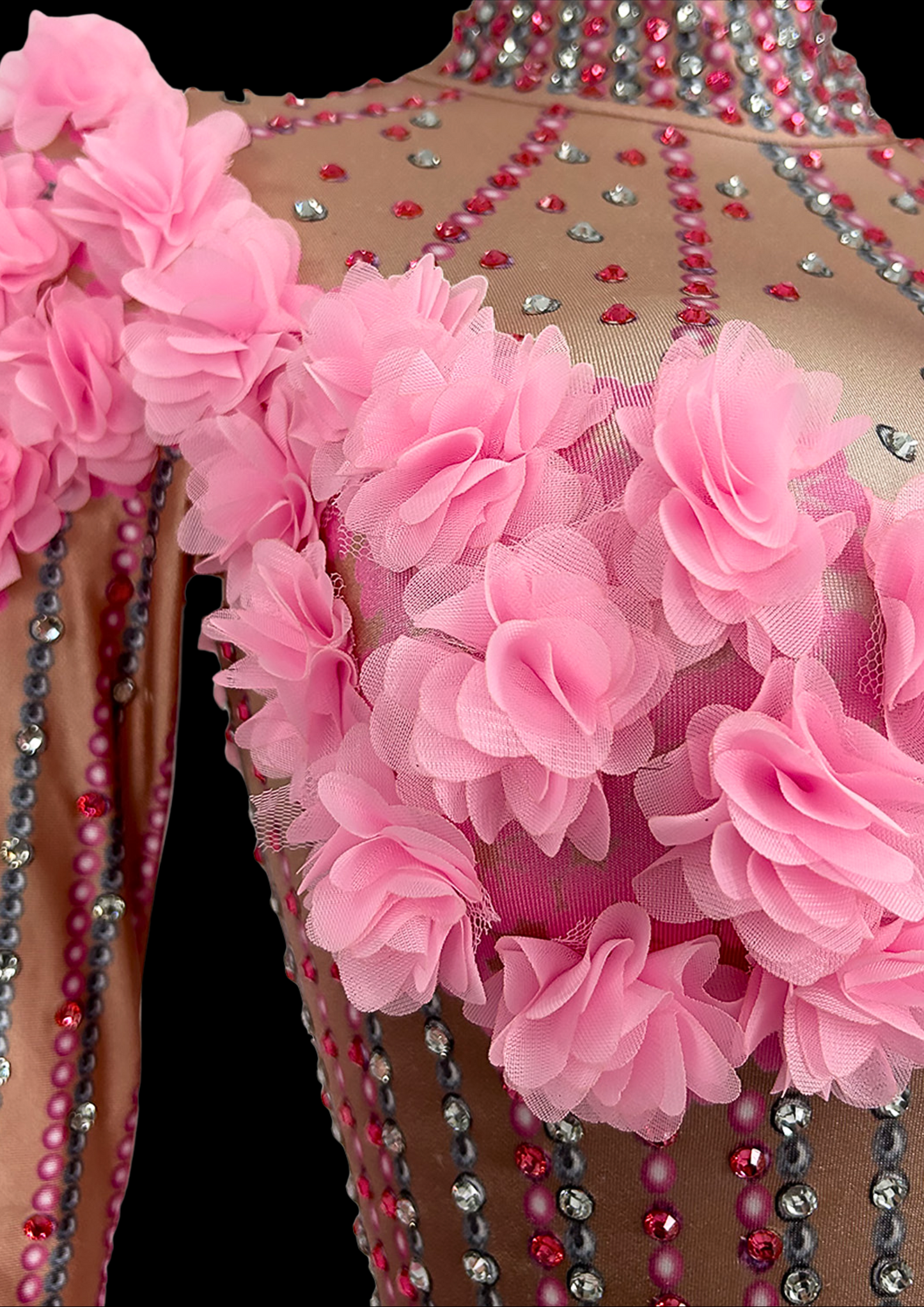 Party Jumpsuit: Petal Passion - Pink - Gorgeous Festival Outfits - Glamstone