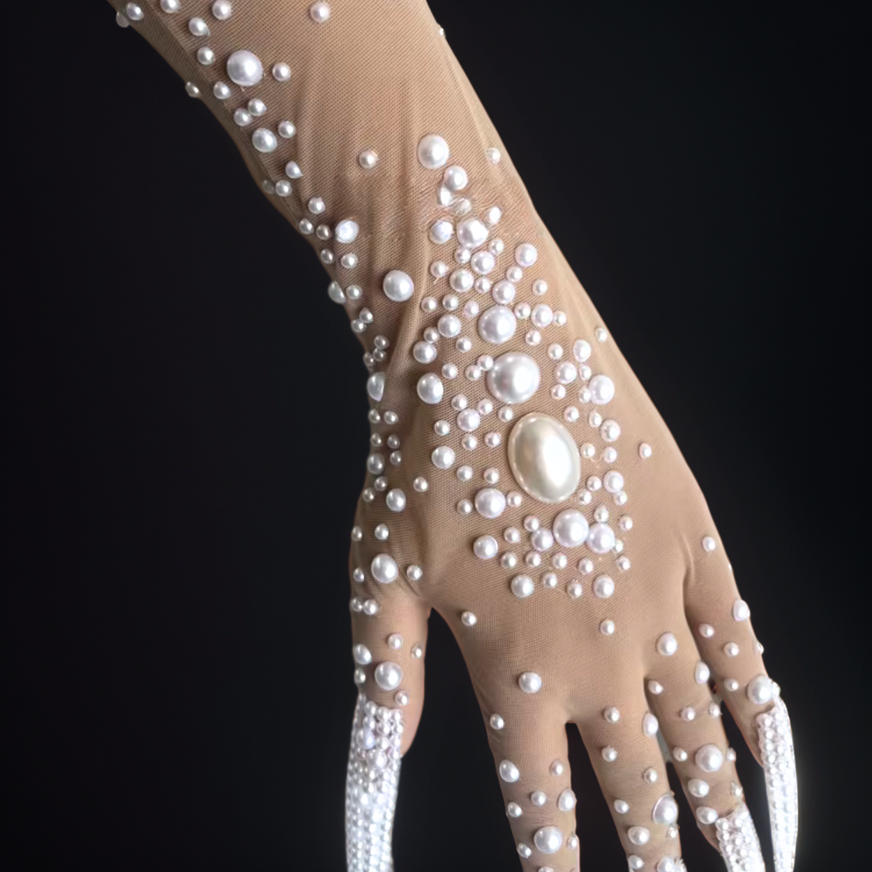 Party Gloves: Luxe Flare - Gorgeous Festival Outfits - Glamstone