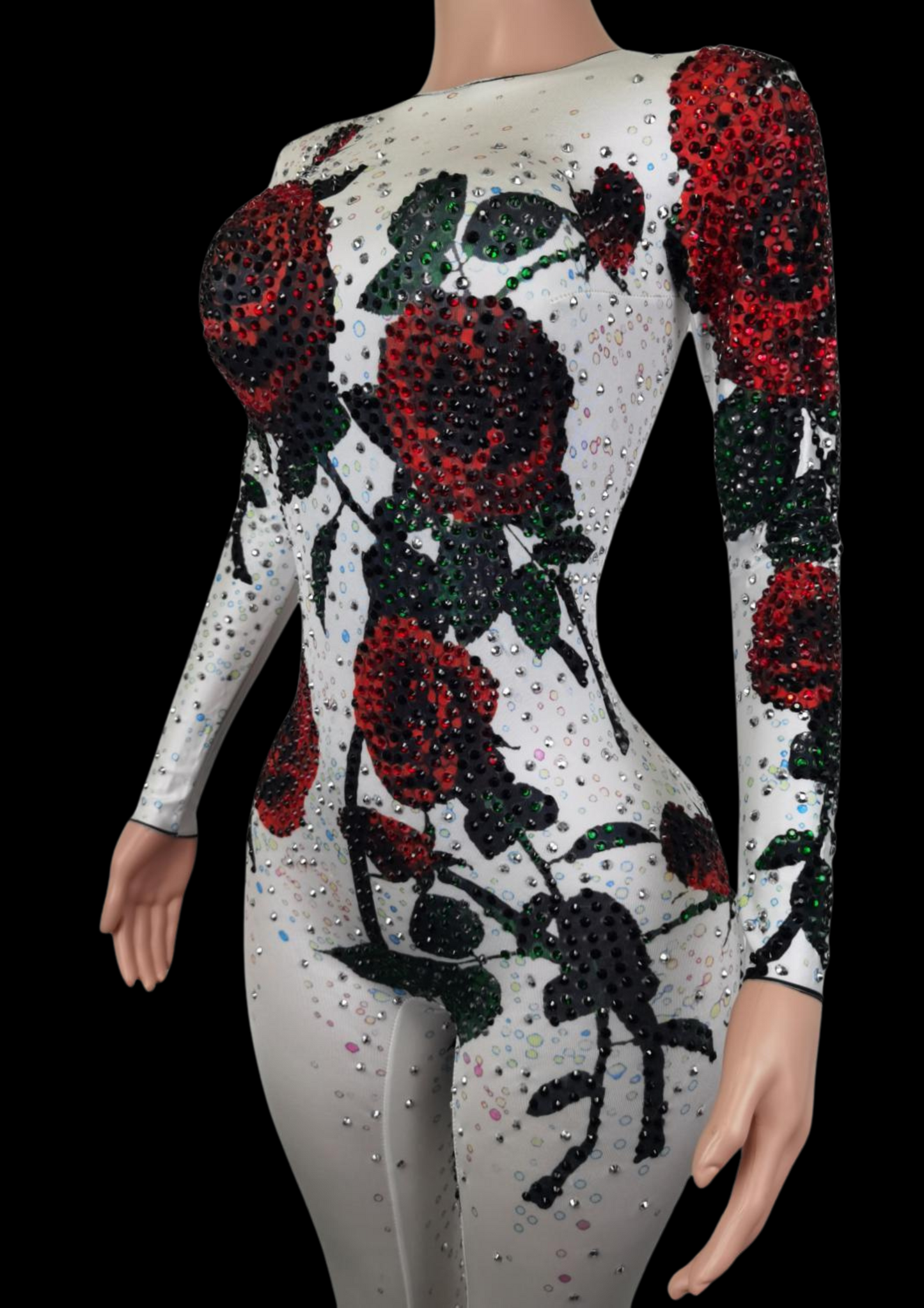 Party Jumpsuit: Frosted Rose - Gorgeous Festival Outfits - Glamstone