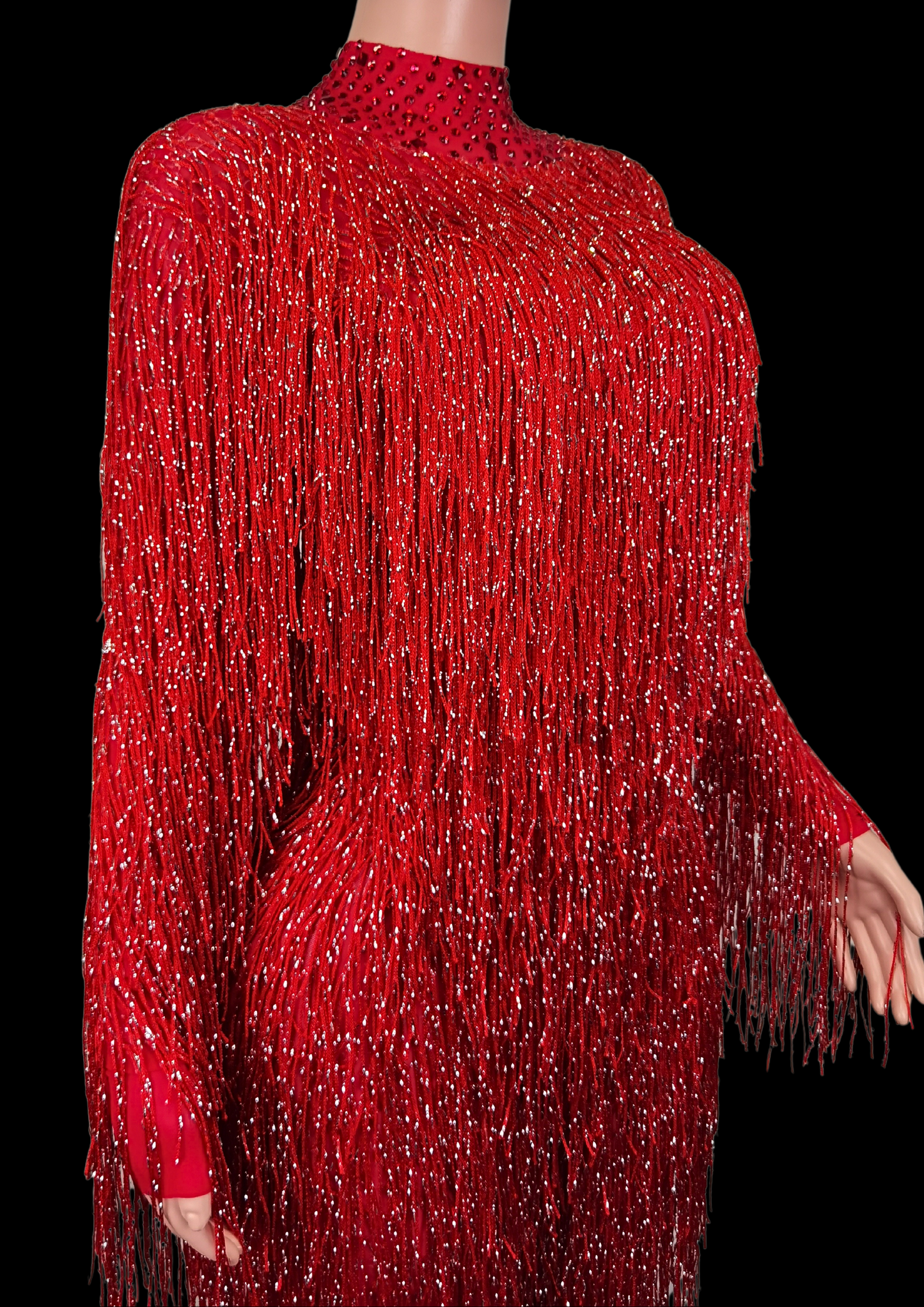 Party Jumpsuit: Fire & Fringe - Gorgeous Festival Outfits - Glamstone