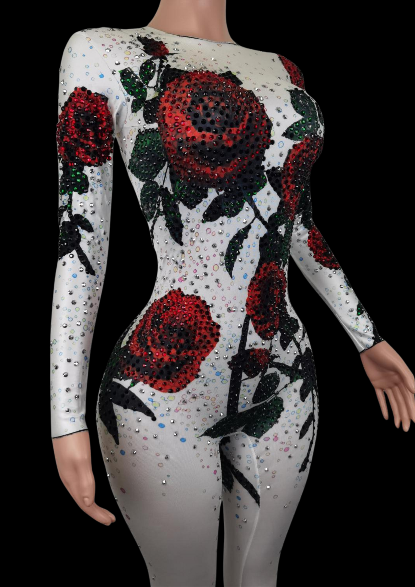 Party Jumpsuit: Frosted Rose - Gorgeous Festival Outfits - Glamstone