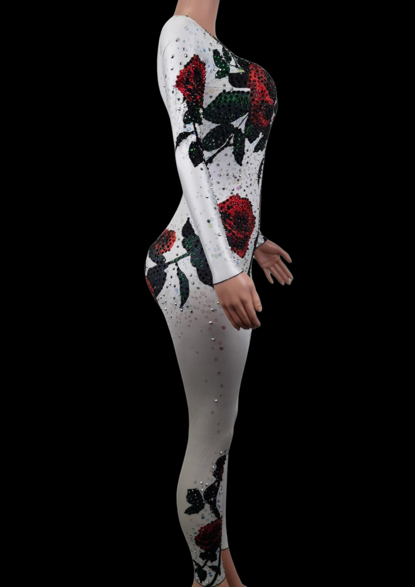 Party Jumpsuit: Frosted Rose - Gorgeous Festival Outfits - Glamstone