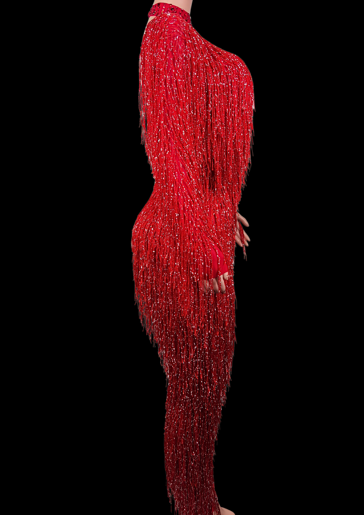 Party Jumpsuit: Fire & Fringe - Gorgeous Festival Outfits - Glamstone
