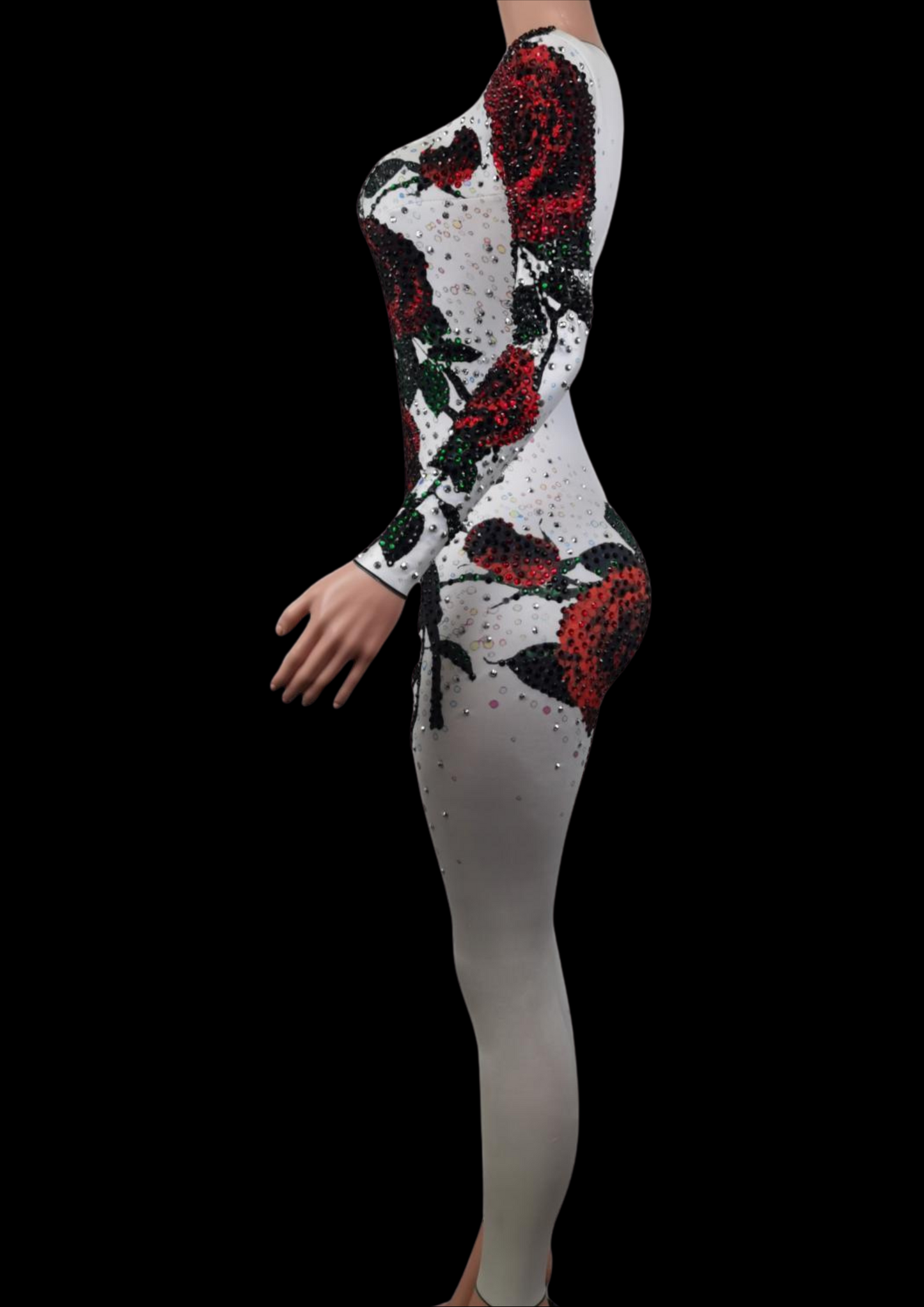 Party Jumpsuit: Frosted Rose - Gorgeous Festival Outfits - Glamstone