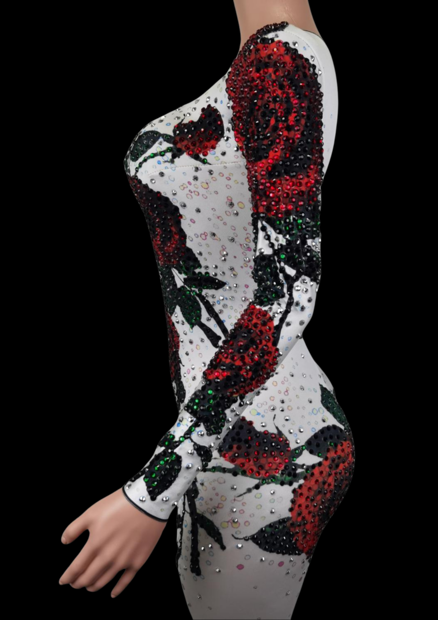 Party Jumpsuit: Frosted Rose - Gorgeous Festival Outfits - Glamstone