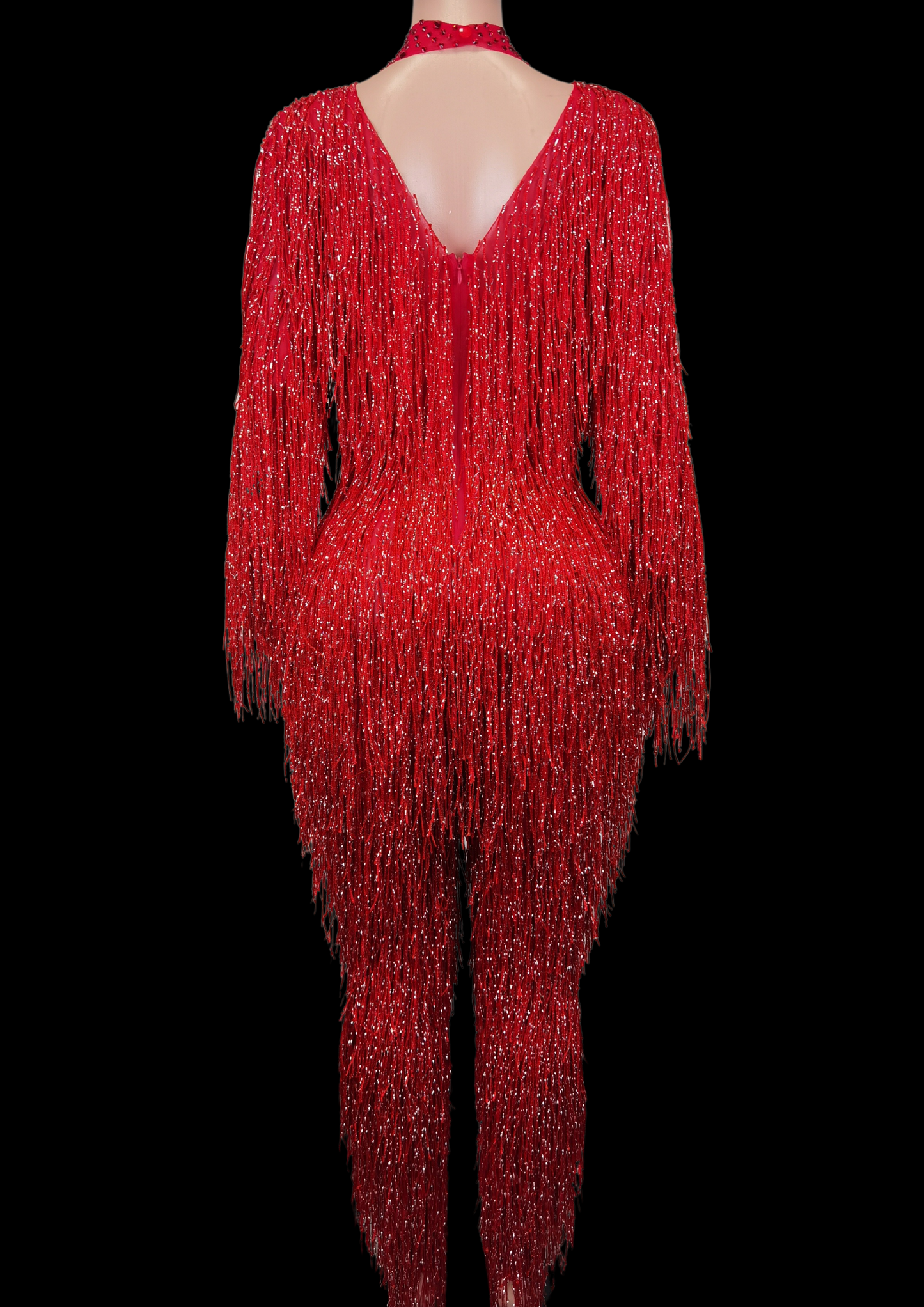 Party Jumpsuit: Fire & Fringe - Gorgeous Festival Outfits - Glamstone