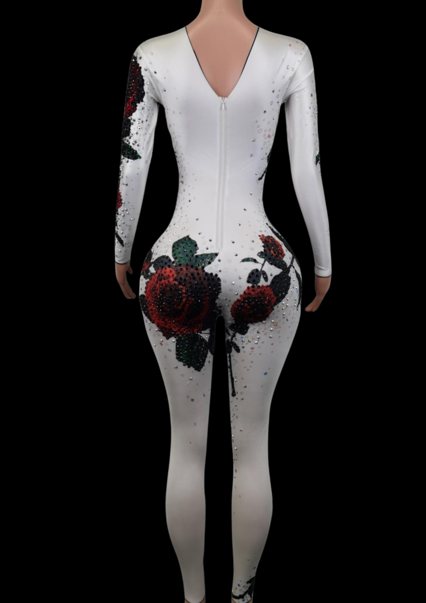 Party Jumpsuit: Frosted Rose - Gorgeous Festival Outfits - Glamstone